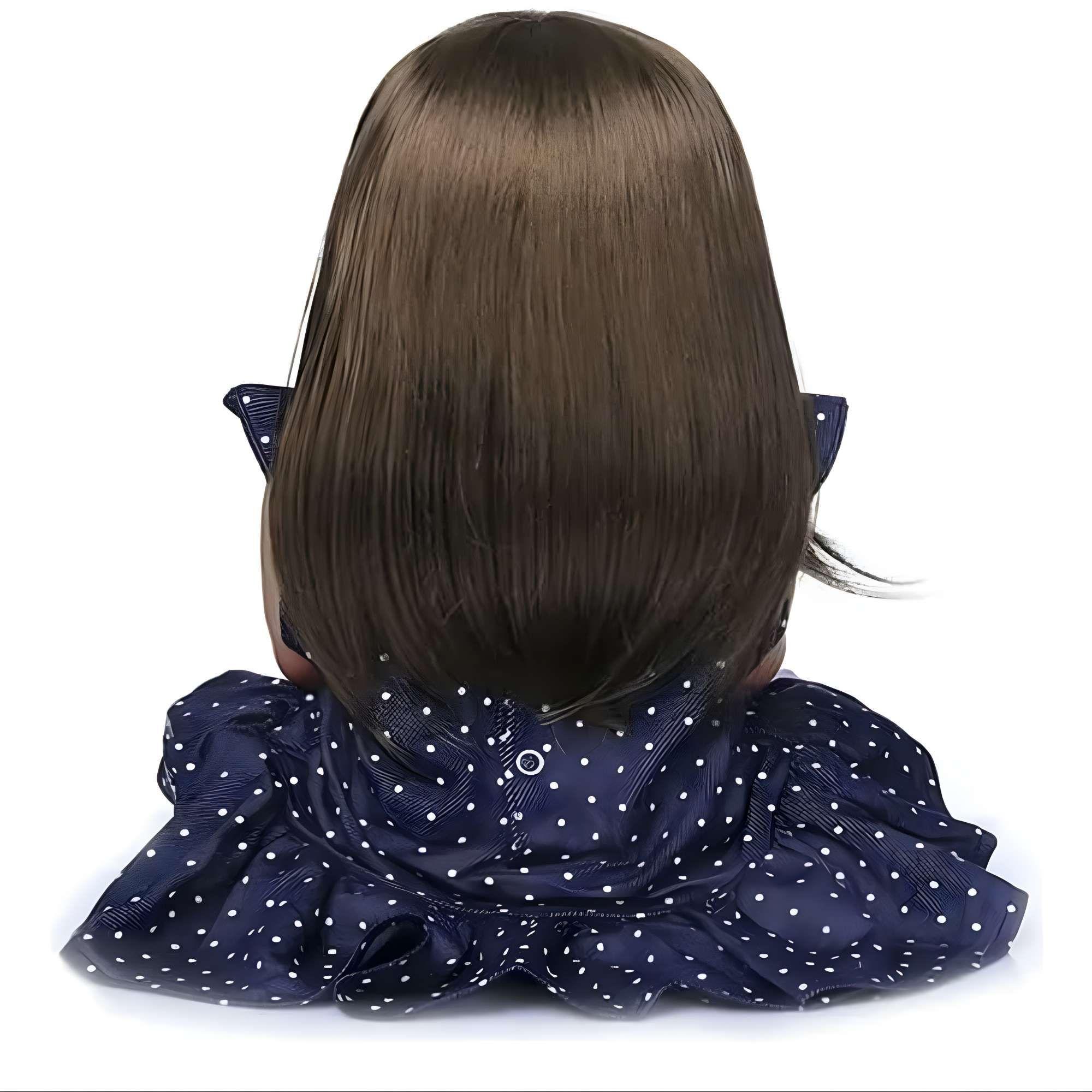 MUÑECA INFANTIL REALISTA CABELLO CASTAÑO 55CM-3