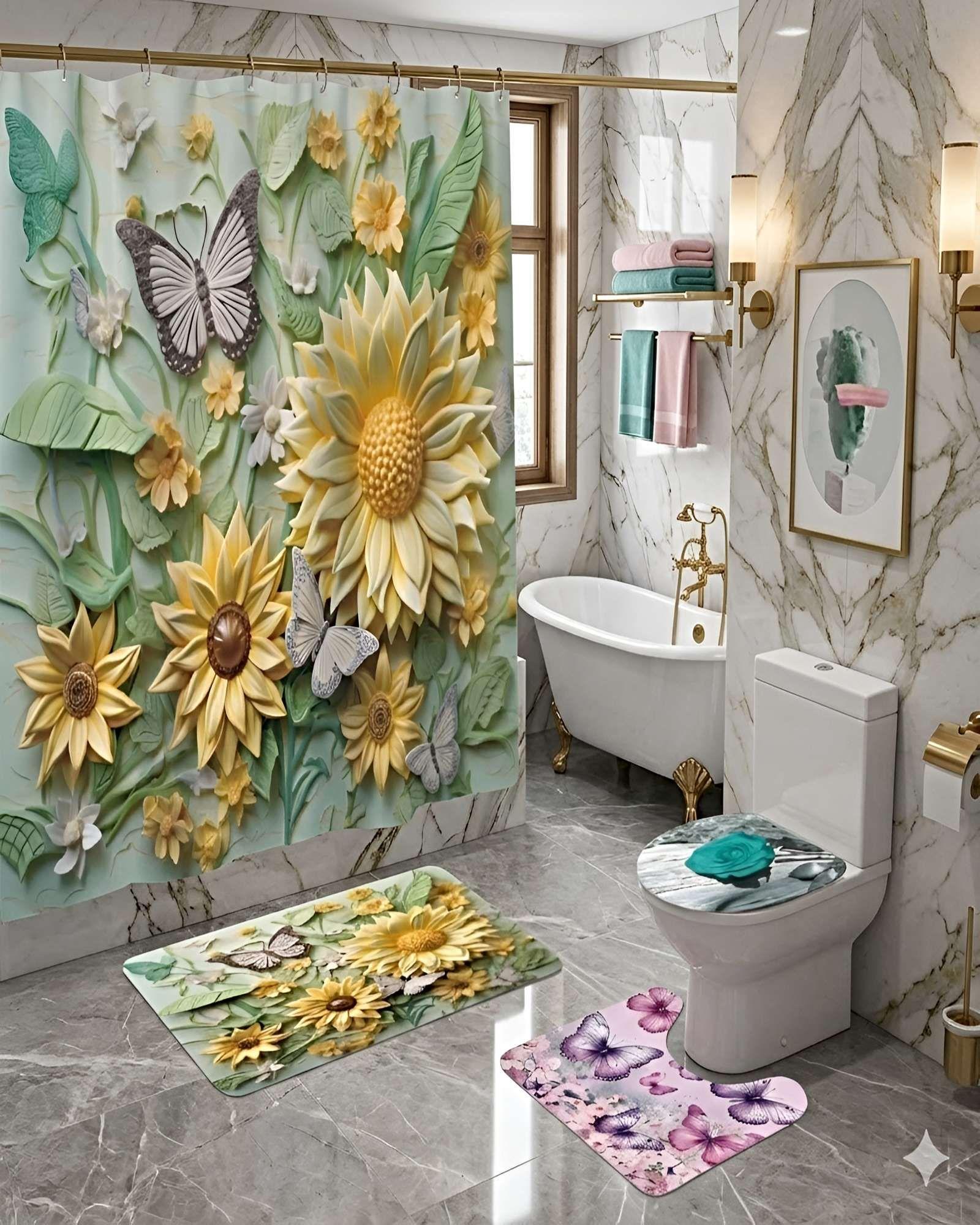 SET DE BAÑO COMPLETO MODELOS UNICOS 4 PIEZAS S12-3