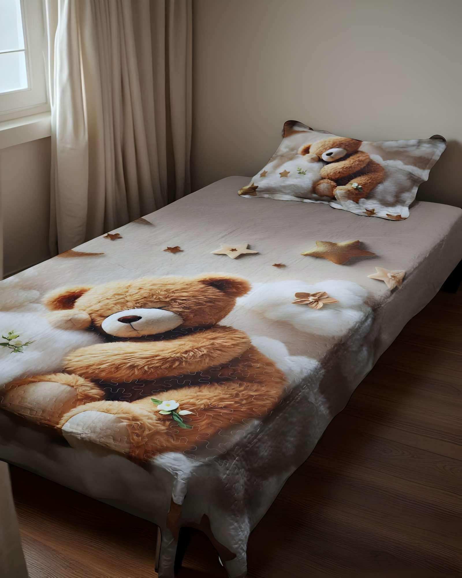 CUBRECAMA DE VERANO 3D PLAZA Y MEDIA 180 X 230 CM V03-3