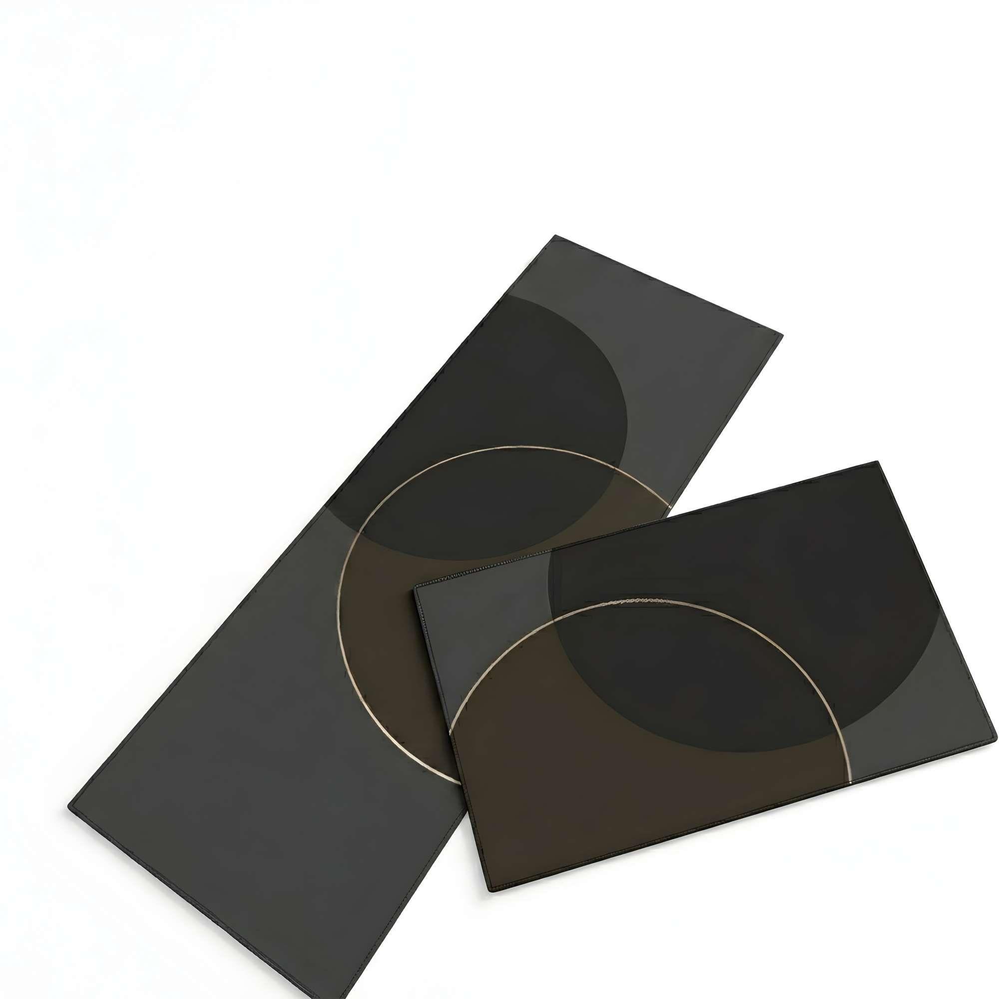 SET DE 2 ALFOMBRAS DE GOMA MINIMALISTAS PARA COCINA B1-3