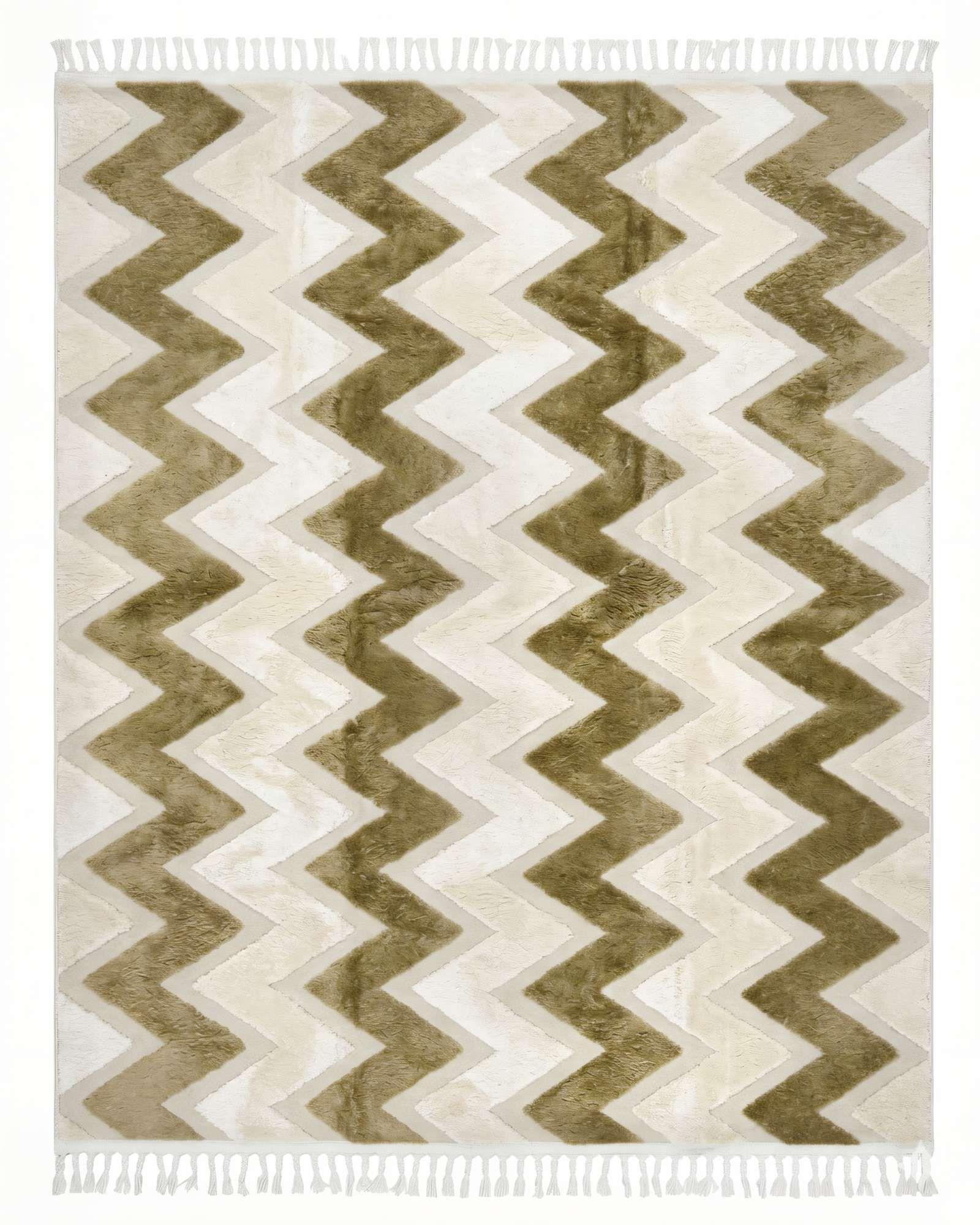 ALFOMBRA JACQUARD 200 X 240  DECORATIVA BICOLOR 9-1