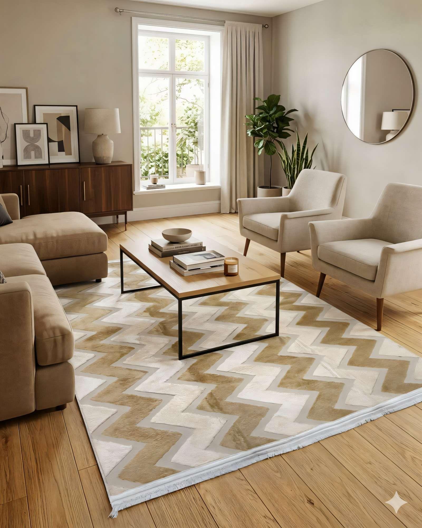 ALFOMBRA JACQUARD 200 X 240  DECORATIVA BICOLOR 9-2