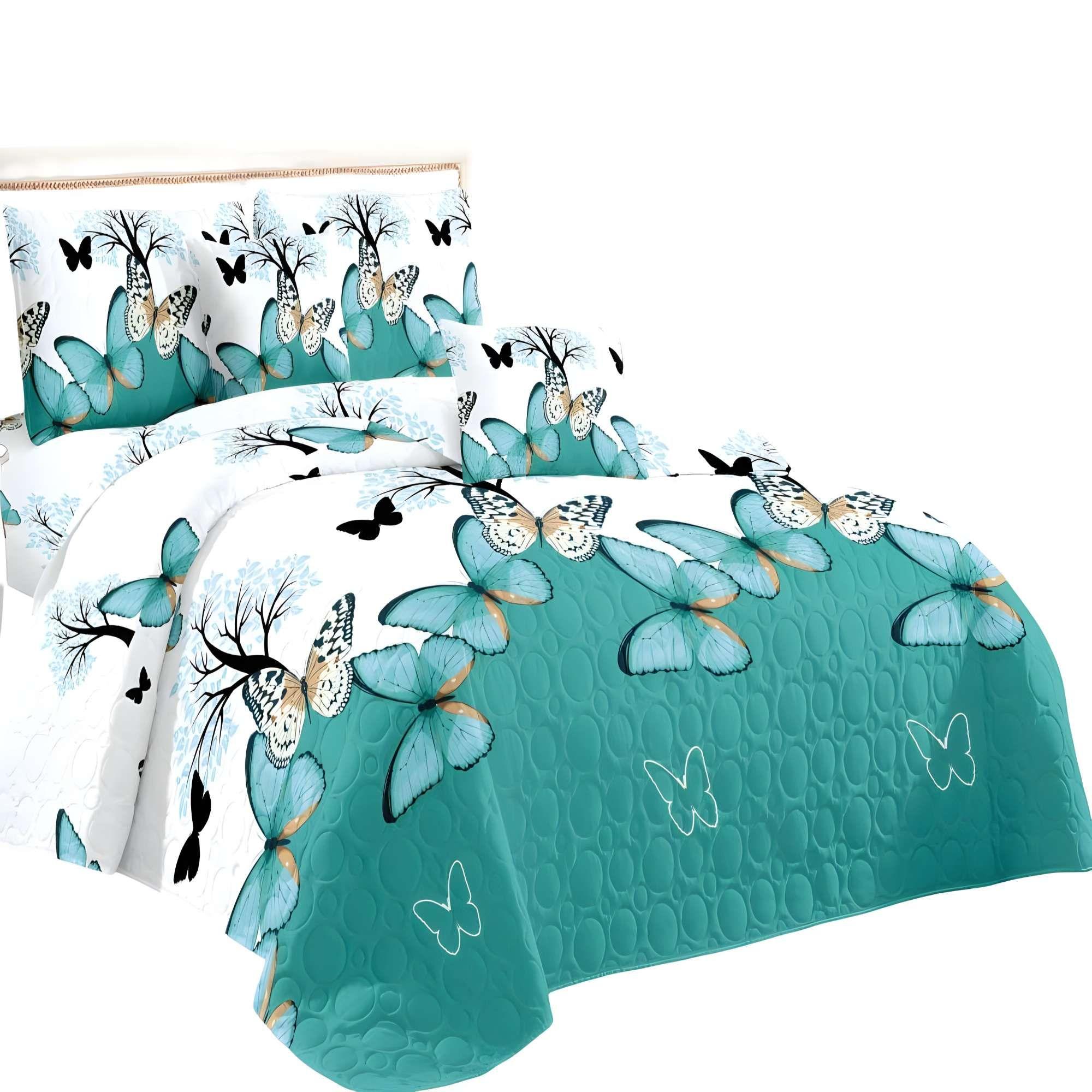 CUBRECAMA DE VERANO CON DISEÑO 2 PLAZA B6-3