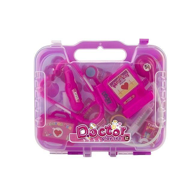 MALETA DE DOCTOR JUGUETE NIÑAS ROSA-0