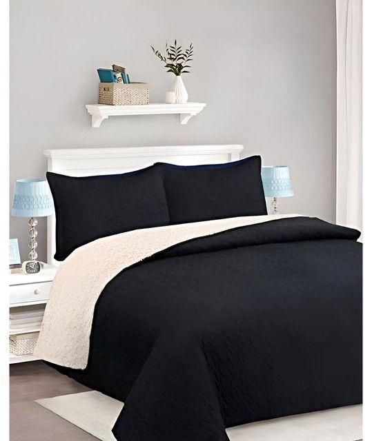 CUBRECAMA QUILT SHERPA OTOÑO INVIERNO 2 PLAZAS C27-2