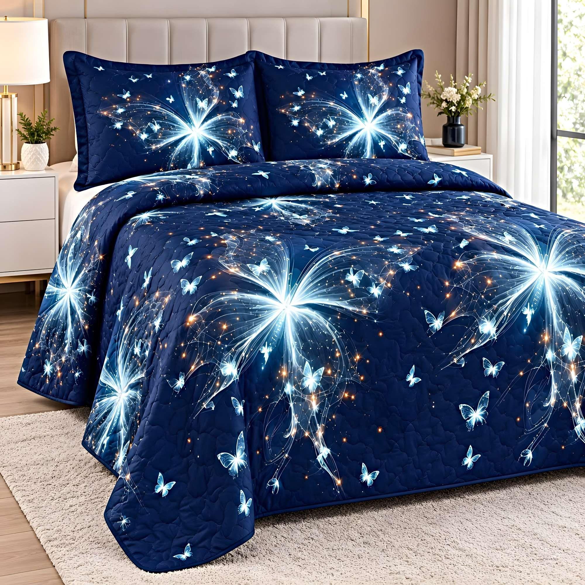 CUBRECAMA QUILT DE VERANO LIVIANO KING C1-1