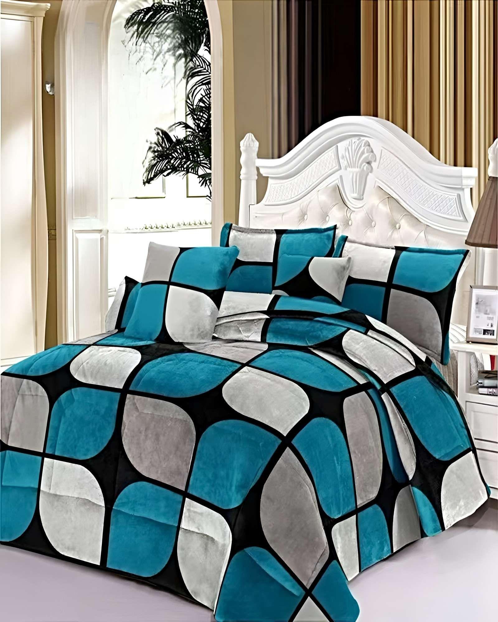 COBERTOR DE INVIERNO PLUSH 1.5 PLAZA 180X200CM P07-3