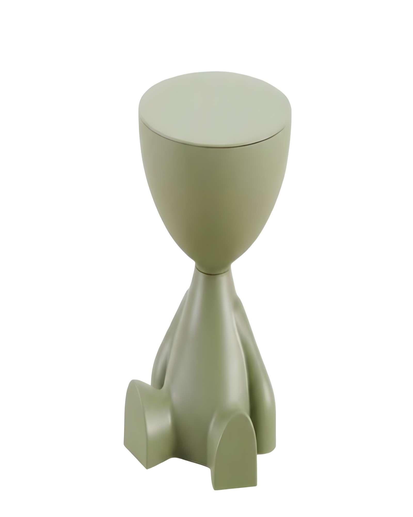 MESA ELEGANTE DE ARRIMO VERDE OLIVA-0