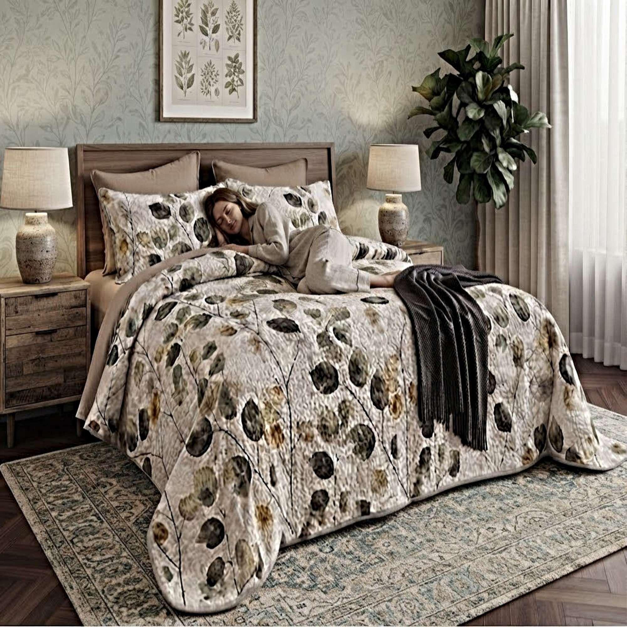 CUBRECAMA DE VERANO KING 250x270cm A15-1