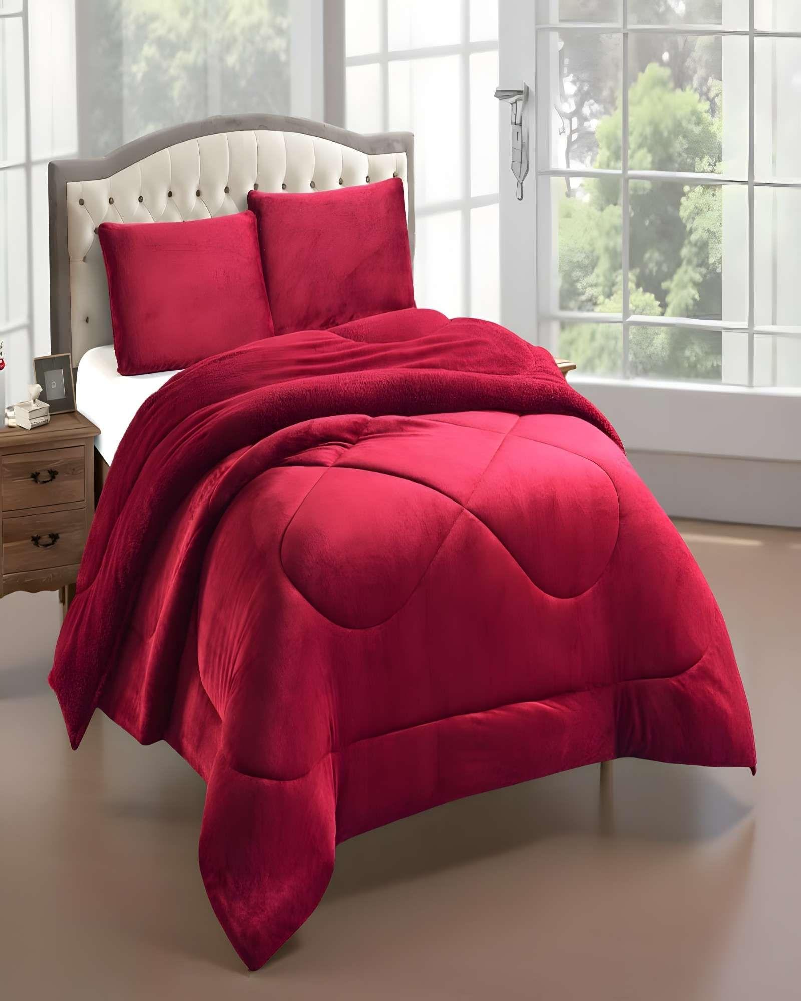 COBERTOR DE INVERNO PLUSH CON CHIPORRO CS KING BURDEO-3