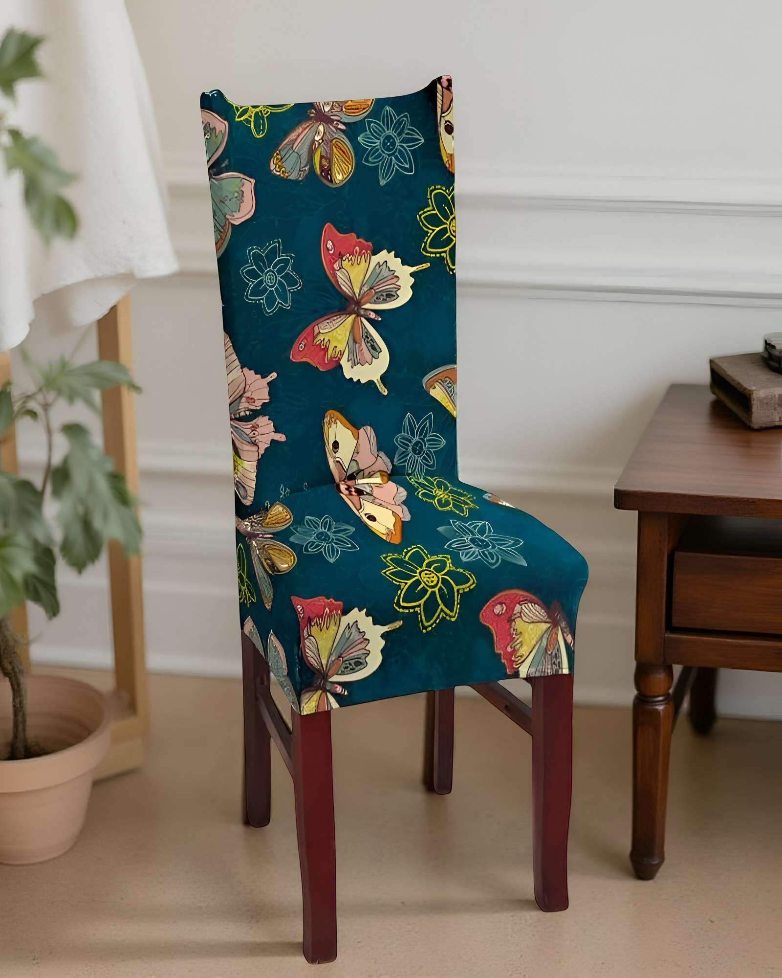 PACK DE 6 FUNDAS PARA SILLA ELASTICADAS CON DISEÑO ESTAMPADO F2-2