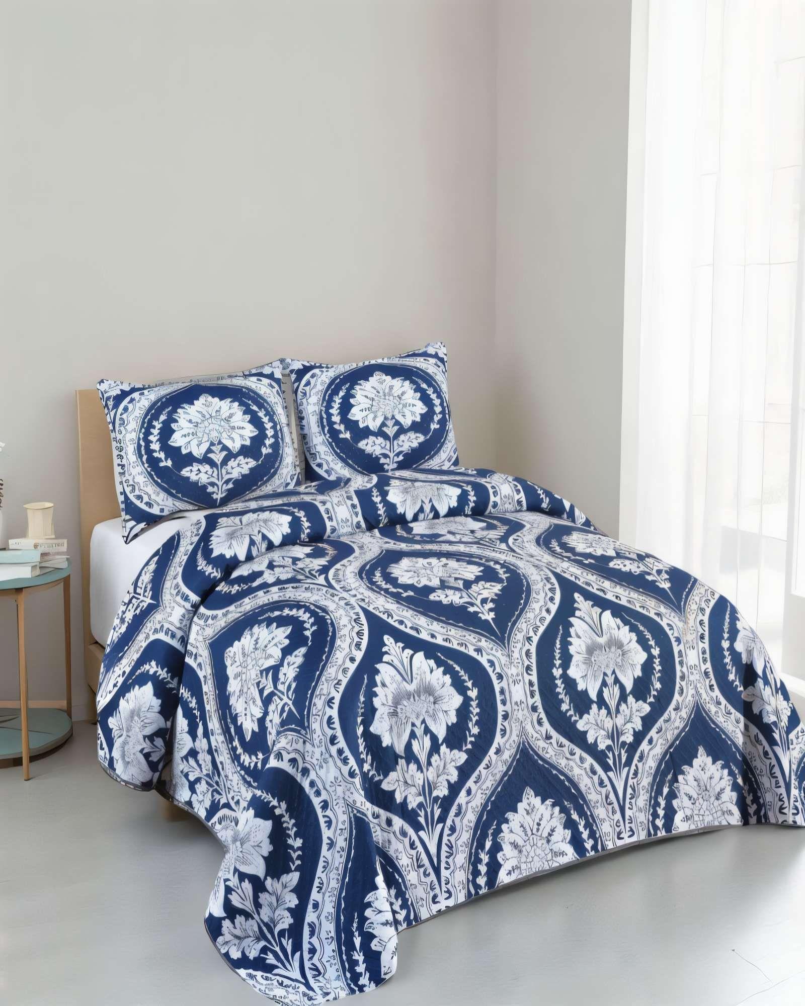 CUBRECAMA DE VERANO CON DISENO Y POMPON KING MULTICOLOR 06-2