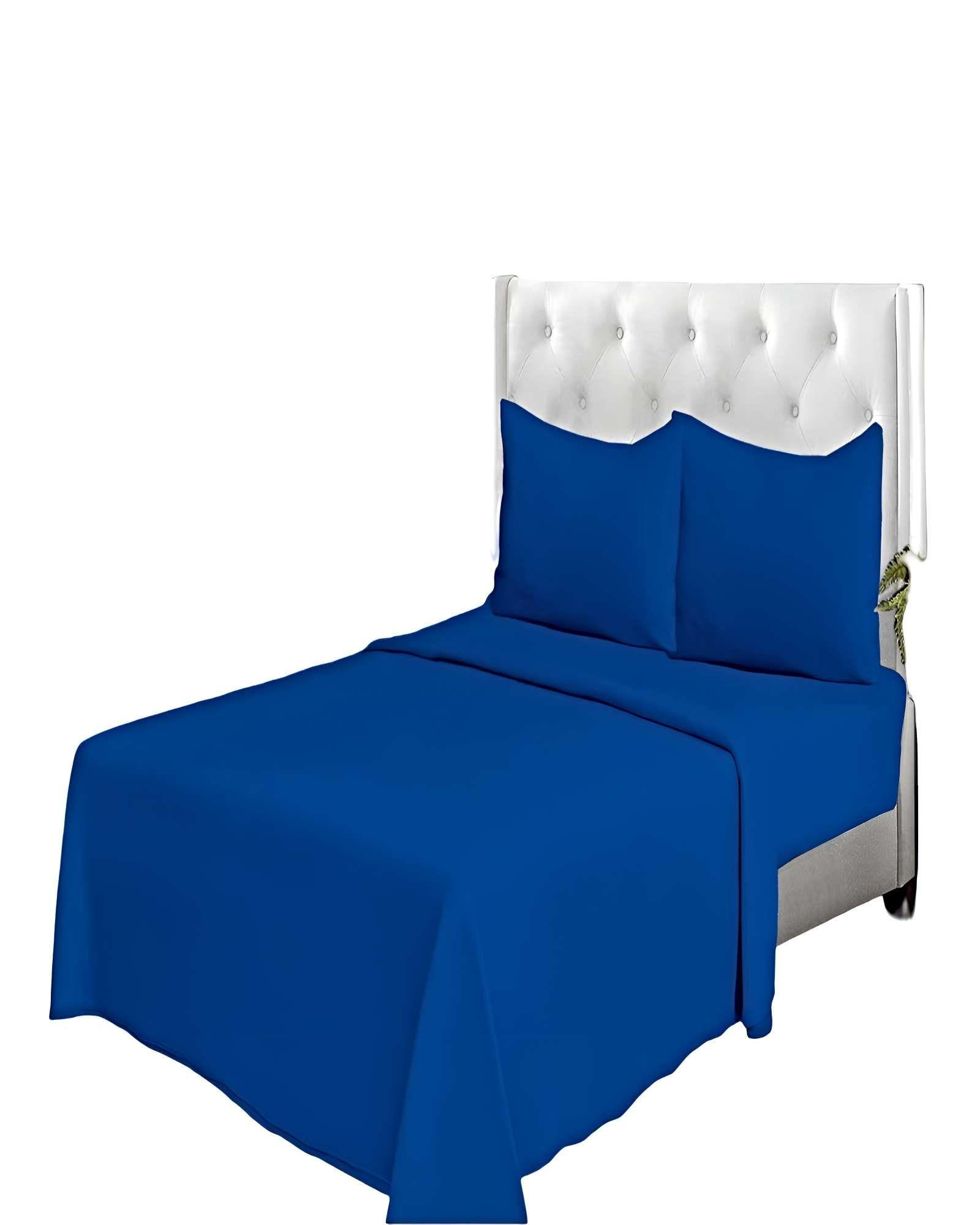 SET DE SABANAS POLAR 2 PLAZAS AZUL-1