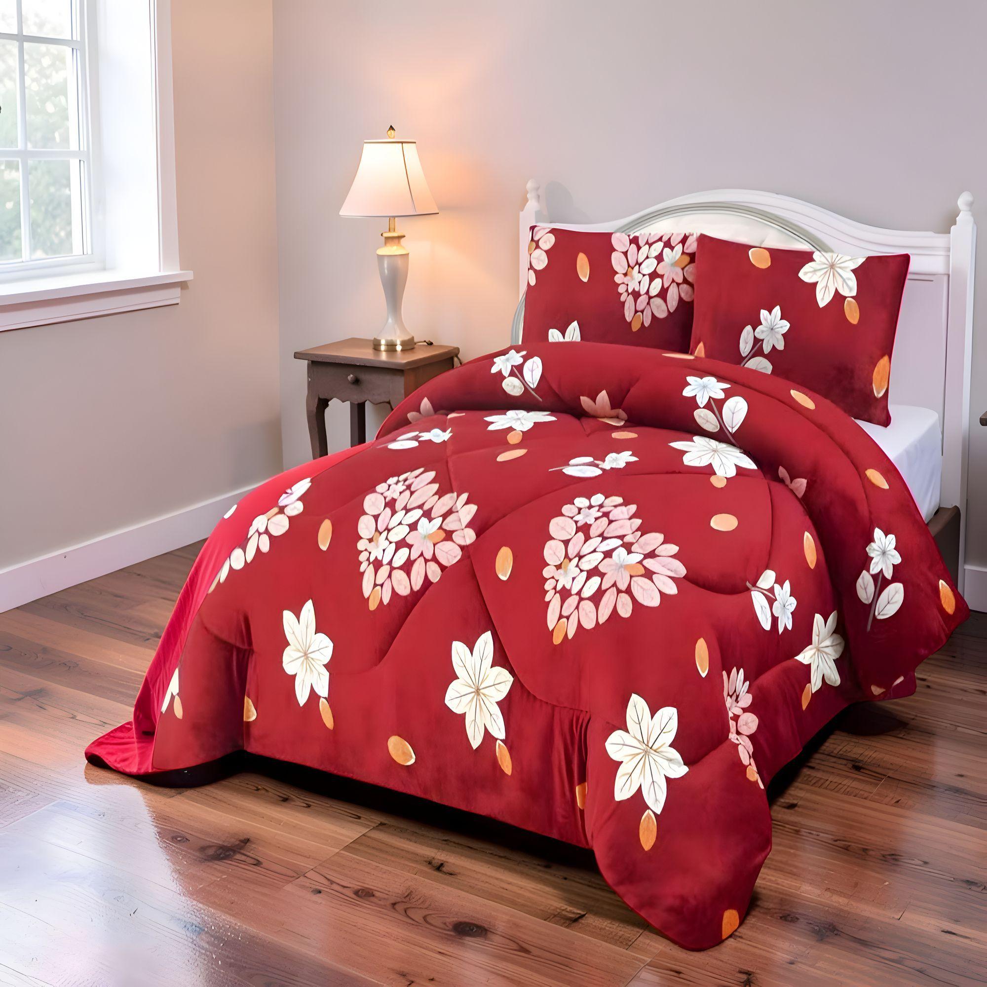 PLUMON INVIERNO CON DISEÑO 2 PLAZA 230CM X 250CM 9-0