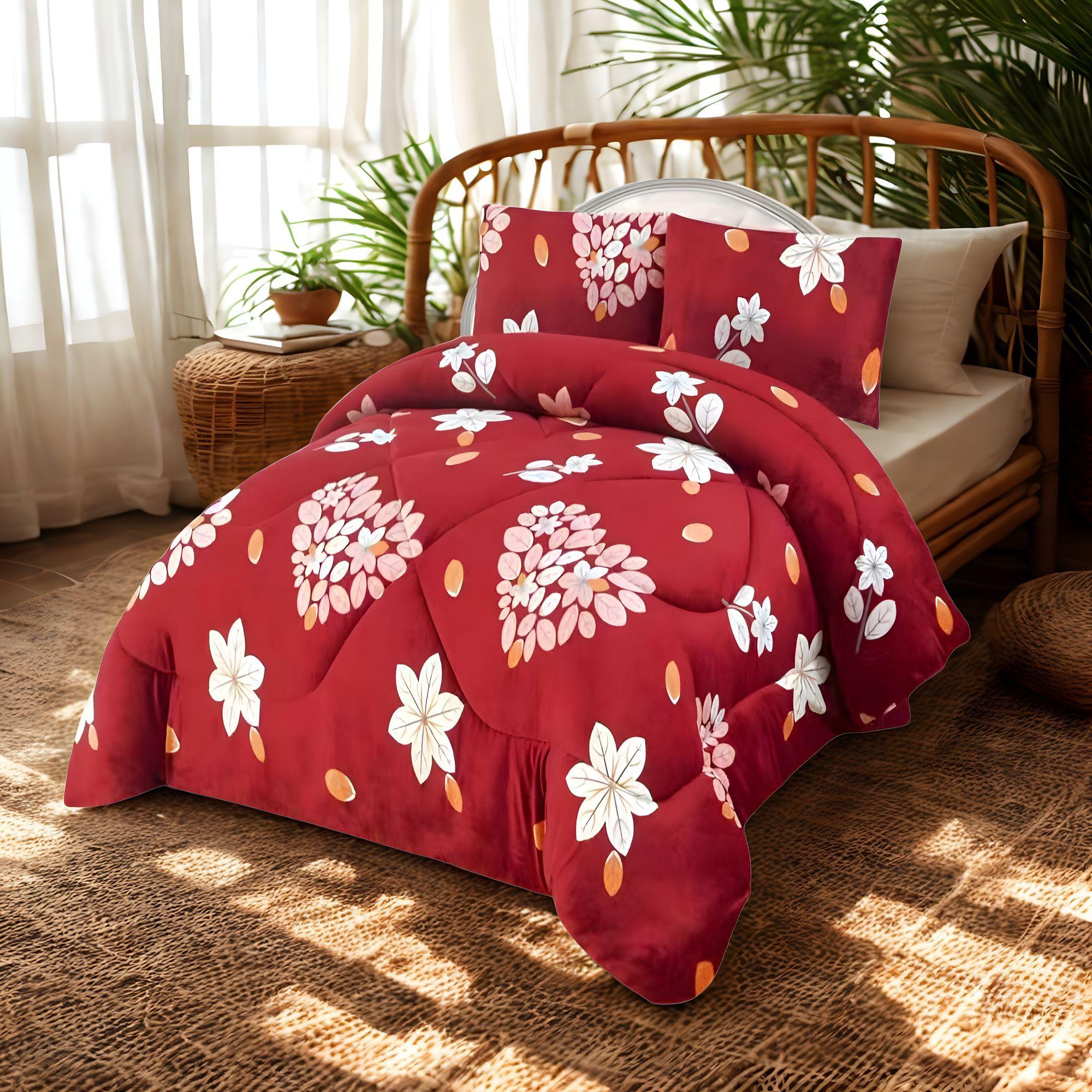 PLUMON INVIERNO CON DISEÑO 2 PLAZA 230CM X 250CM 9-2