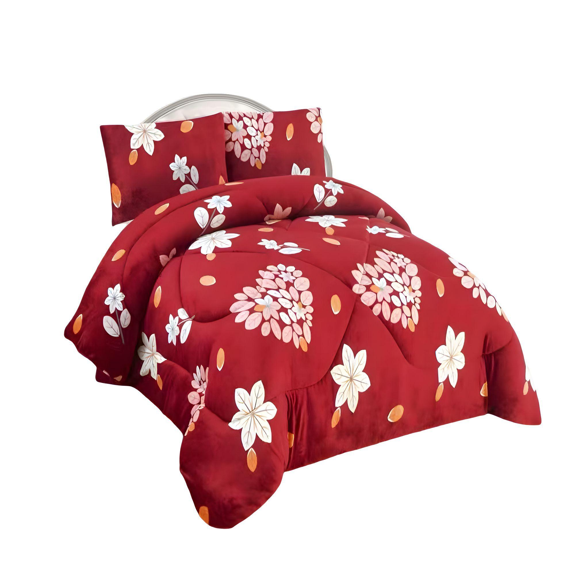 PLUMON INVIERNO CON DISEÑO 2 PLAZA 230CM X 250CM 9-3