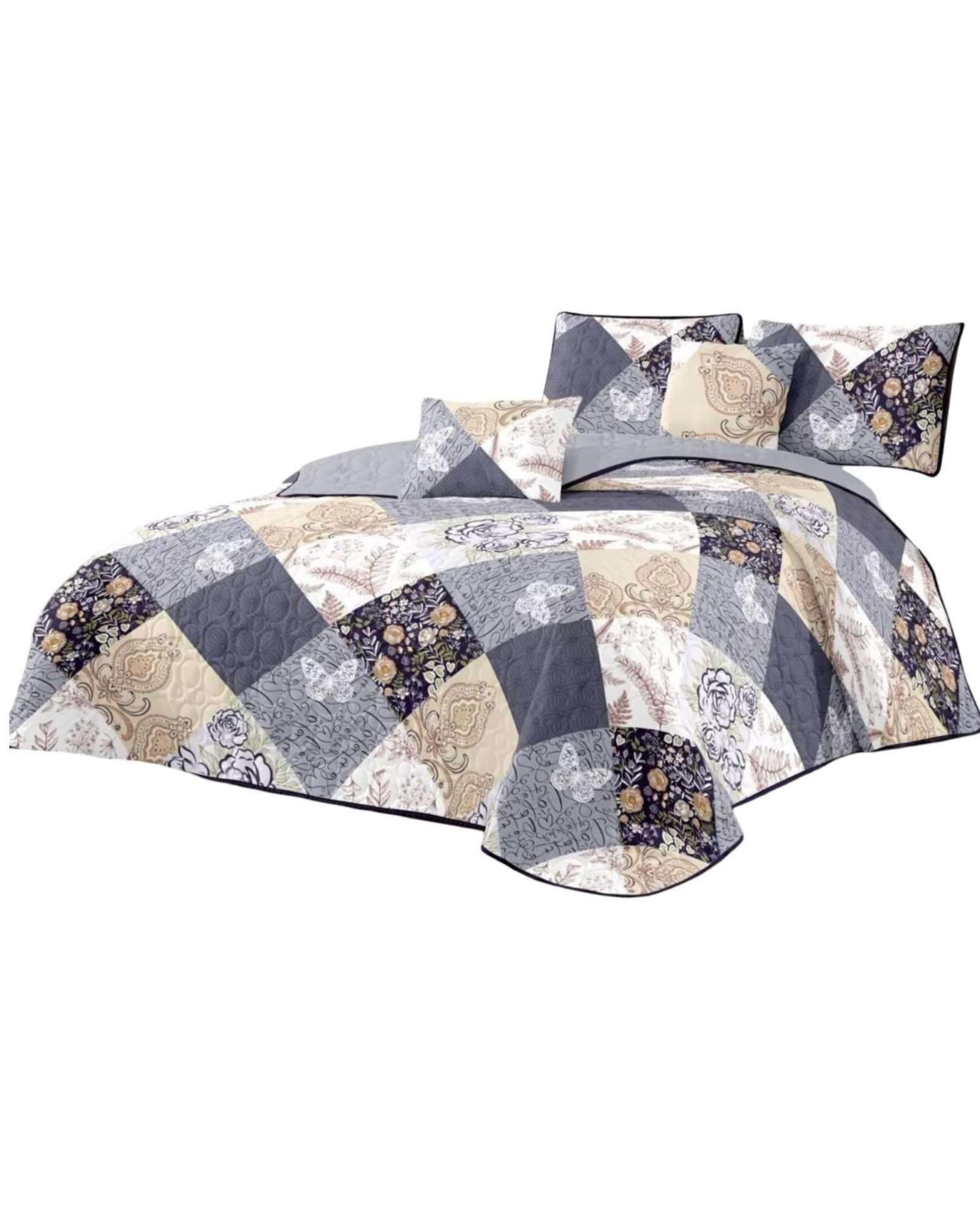 quilt cubrecama verano 2 plaza V08-1