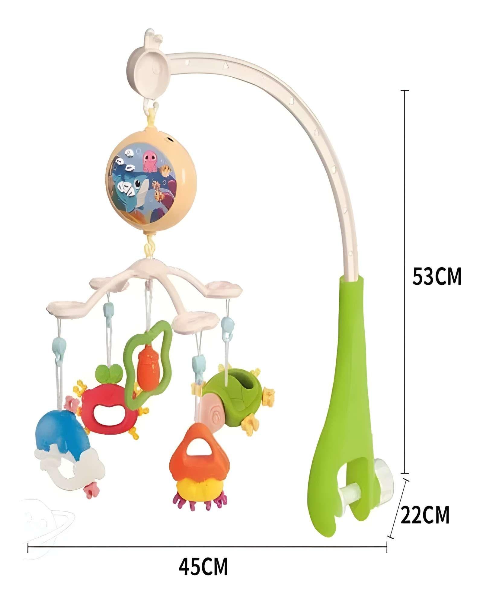 MOVIL SUBMARINO GIRATORIO CON CONTROL VERDE-3