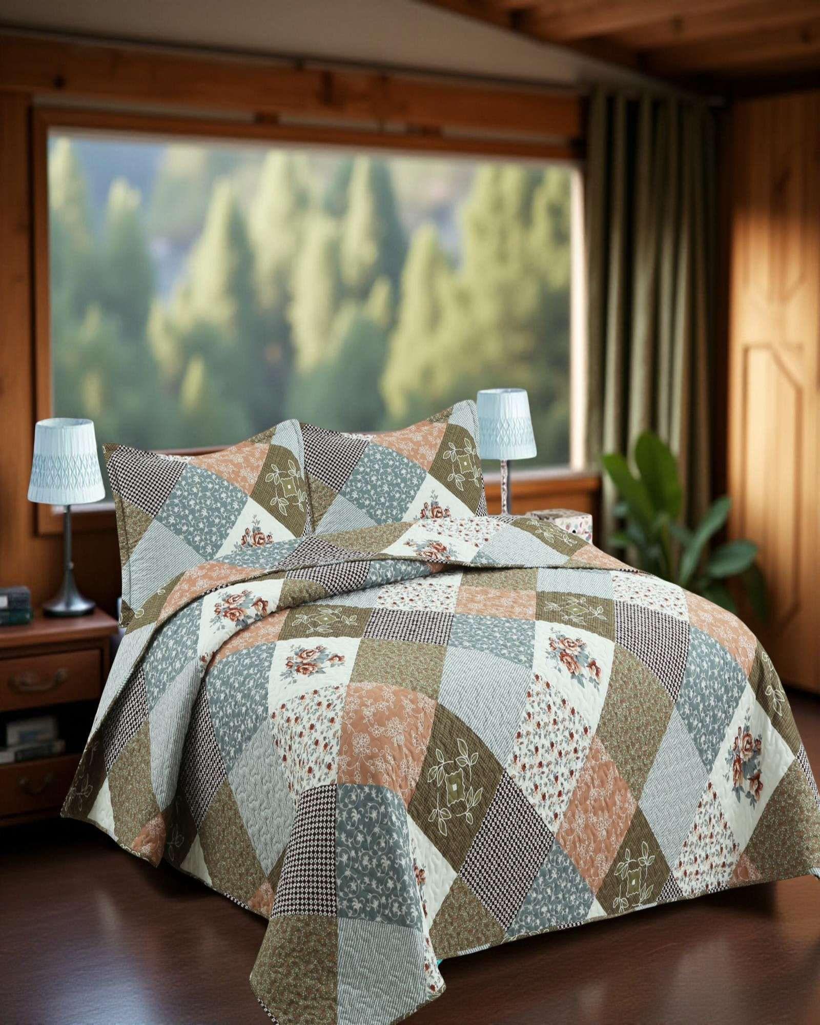 CUBRECAMA DE VERANO 2 PLAZAS 230x250cm D2-2