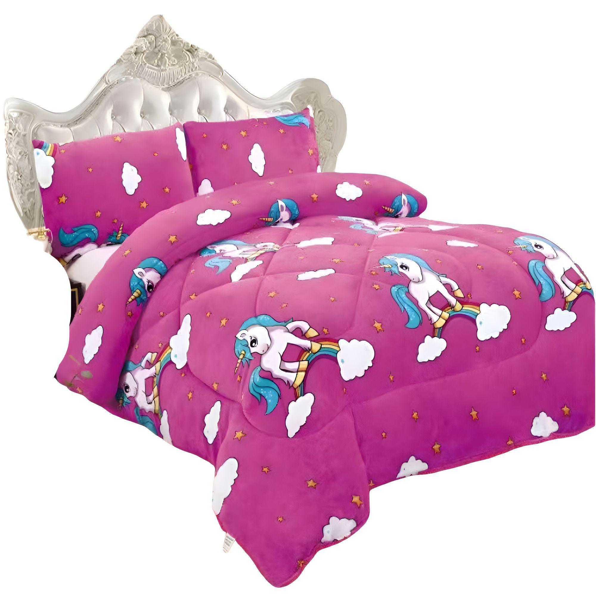 PLUMON INVIERNO CON DISEÑO PLAZA Y MEDIA 180CM X 230CM 3-3