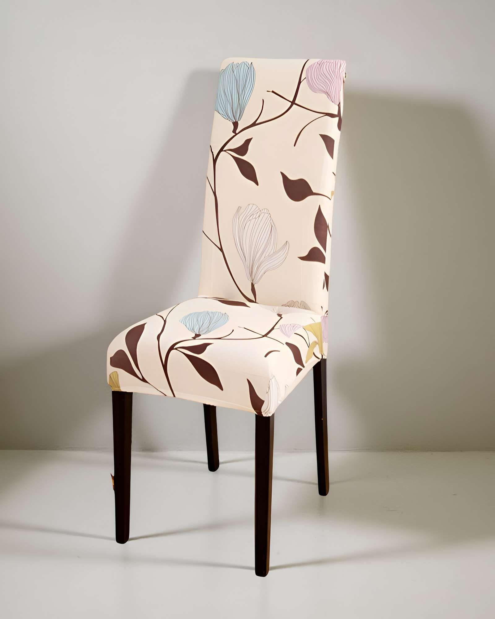 PACK DE 6 FUNDAS PARA SILLA ELASTICADAS CON DISEÑO ESTAMPADO F9-2