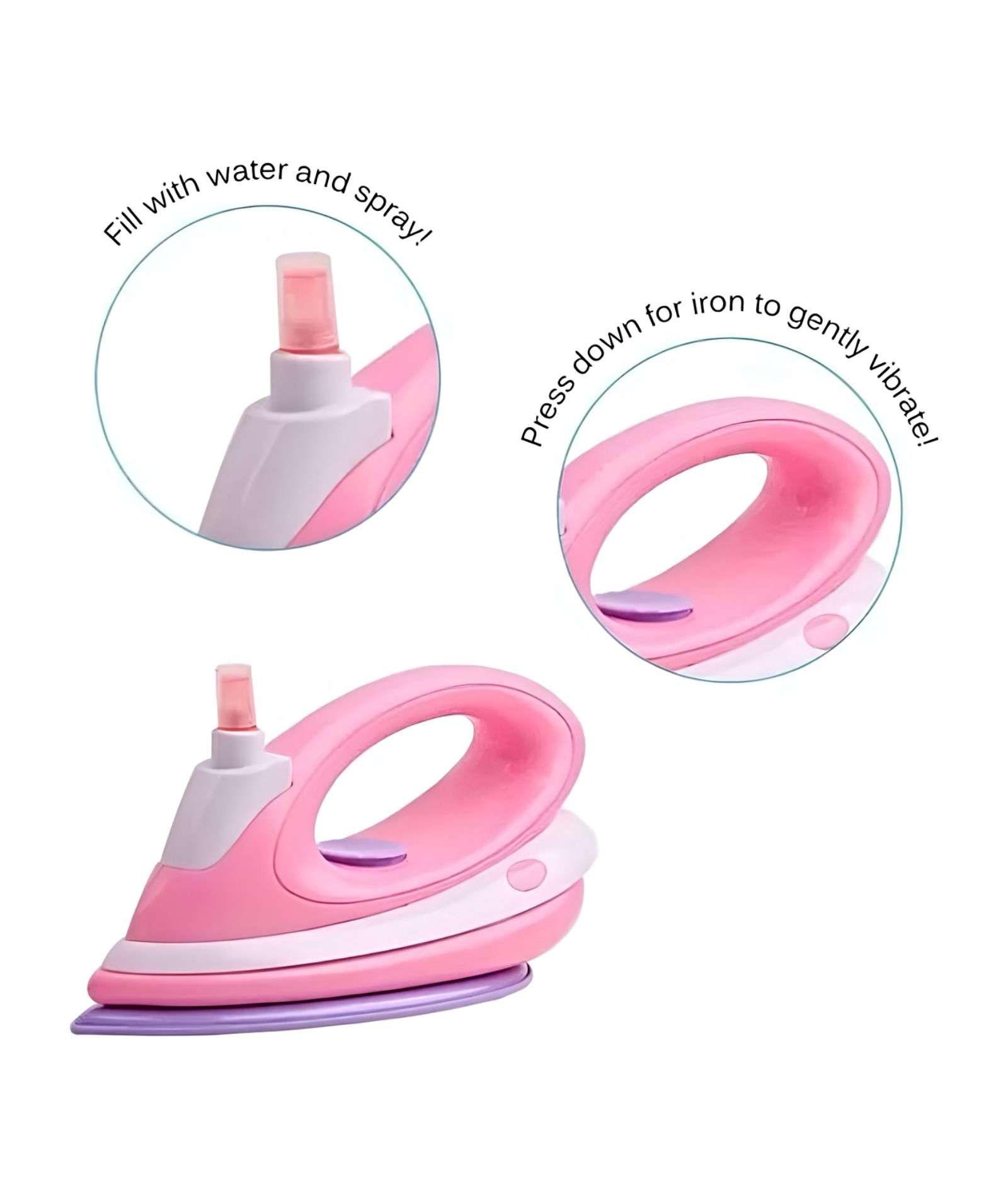 JUGUETE PLANCHA DE ROPA CON LUZ Y SONIDO PARA NIÑAS-1