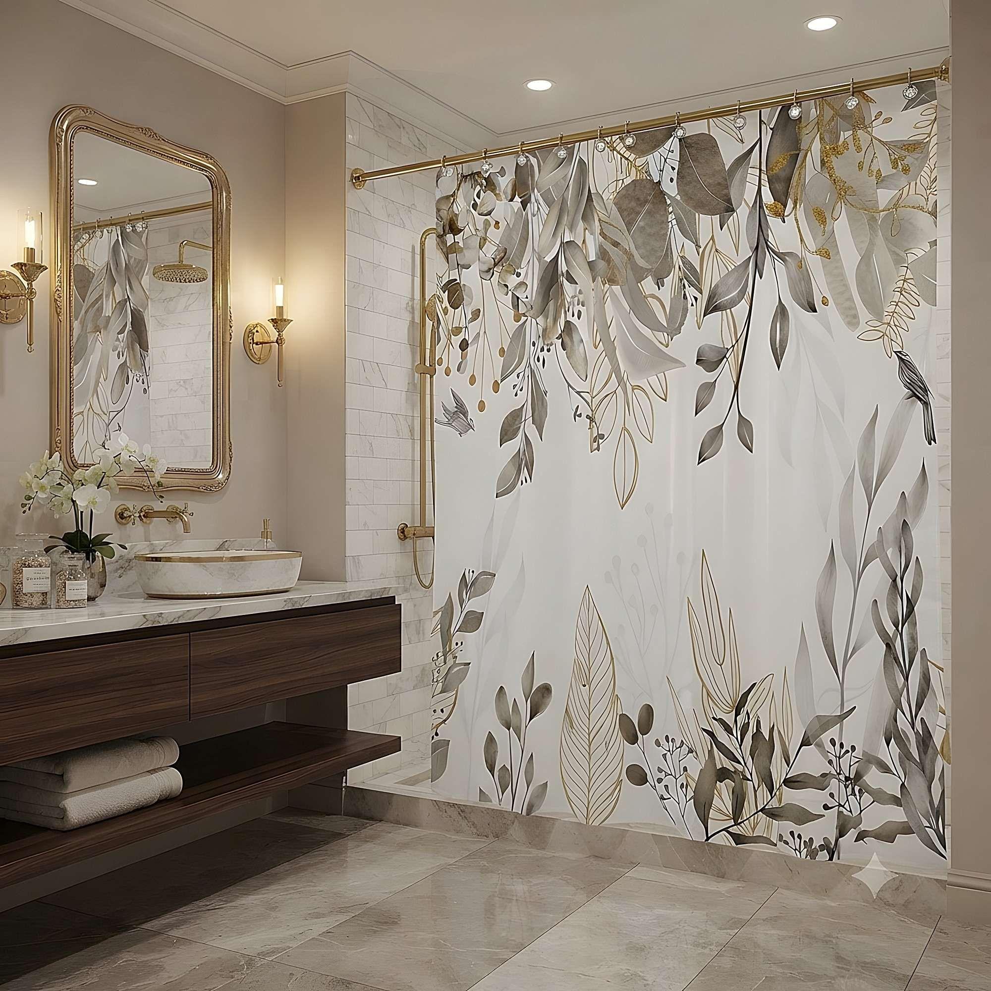 CORTINA DE BAÑO CON FORRO 180X180 CM CB11-0