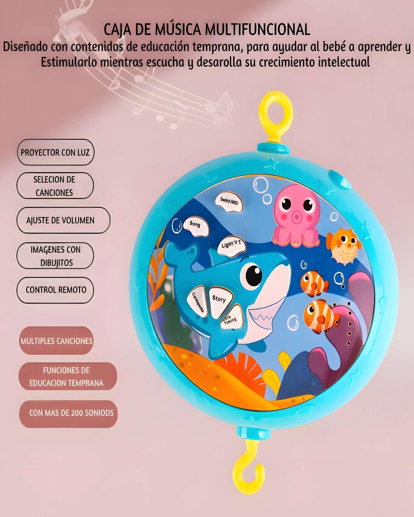 MOVIL SUBMARINO CON CONTROL REMOTO CON PROYECCIÓN DE IMAGEN ROJO-4