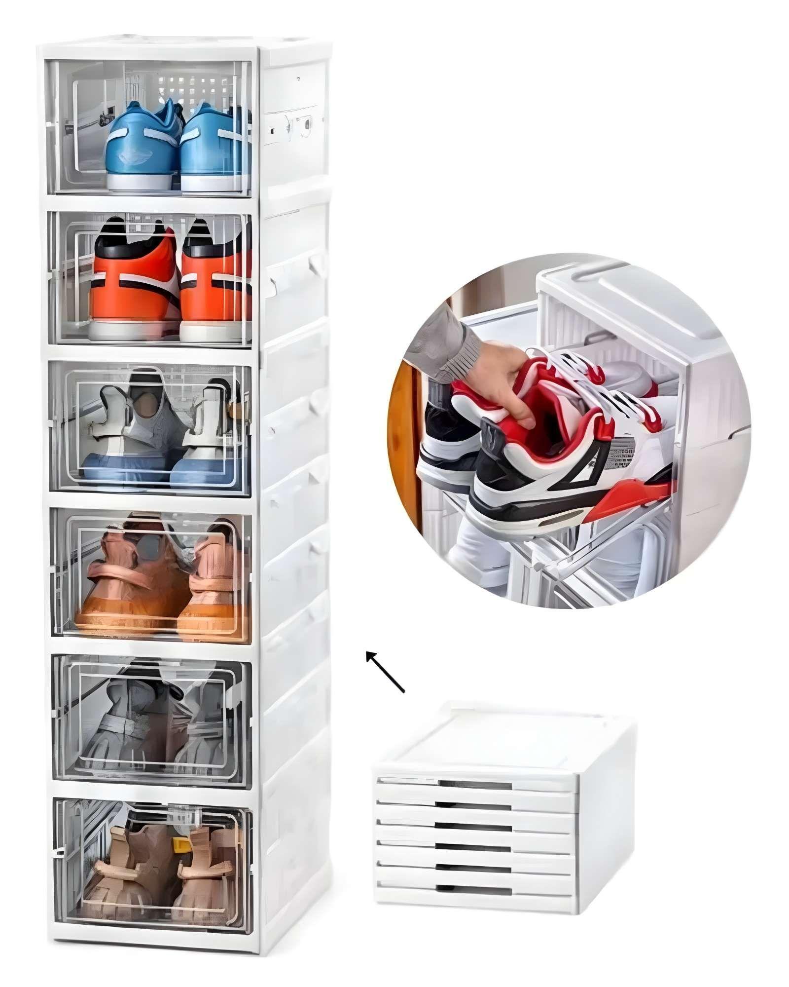 ORGANIZADOR DE ZAPATOS 6 NIVELES PLEGABLE-1
