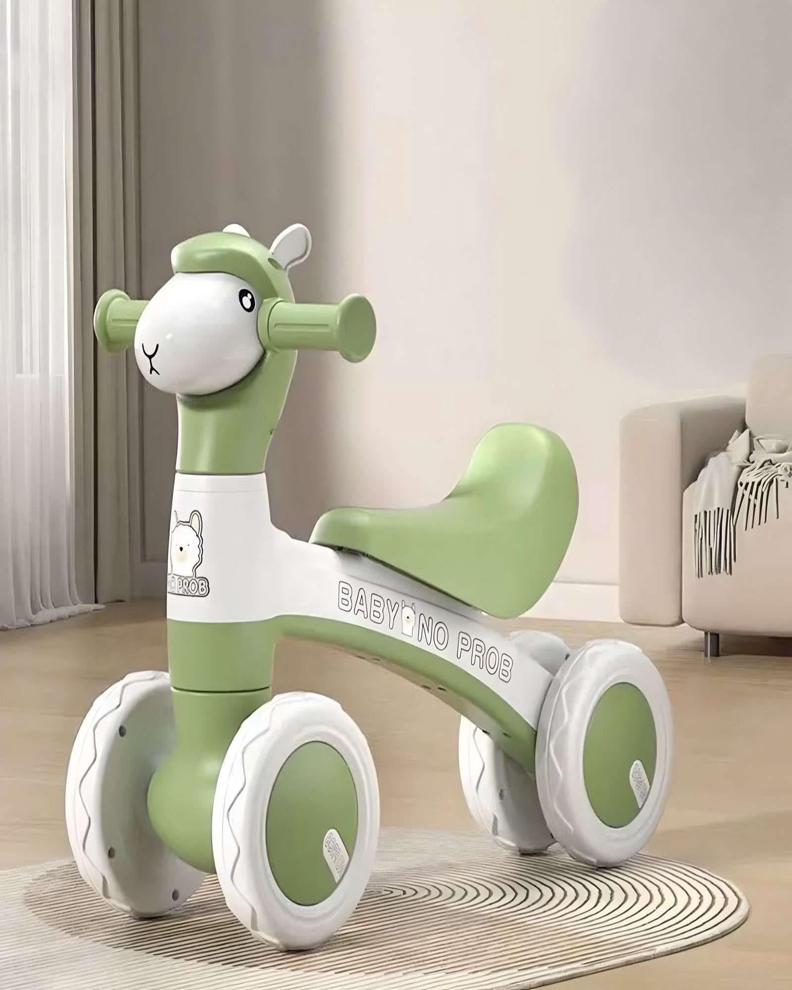 Correpasillo Bebe Estilo Bicicleta de Equilibrio Verde-2