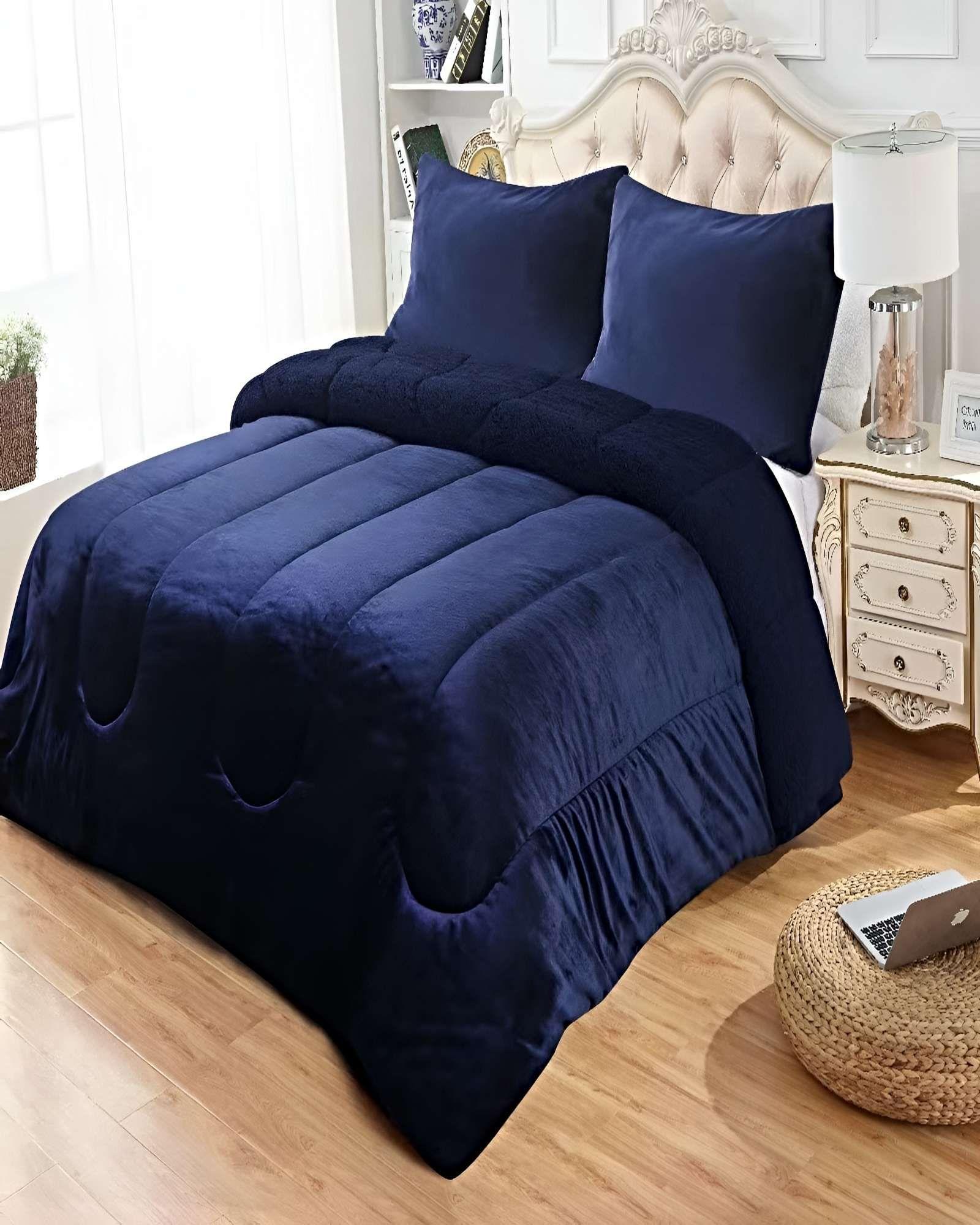 COBERTOR DE INVIERNO PLUSH KING 250X270CM P9-3