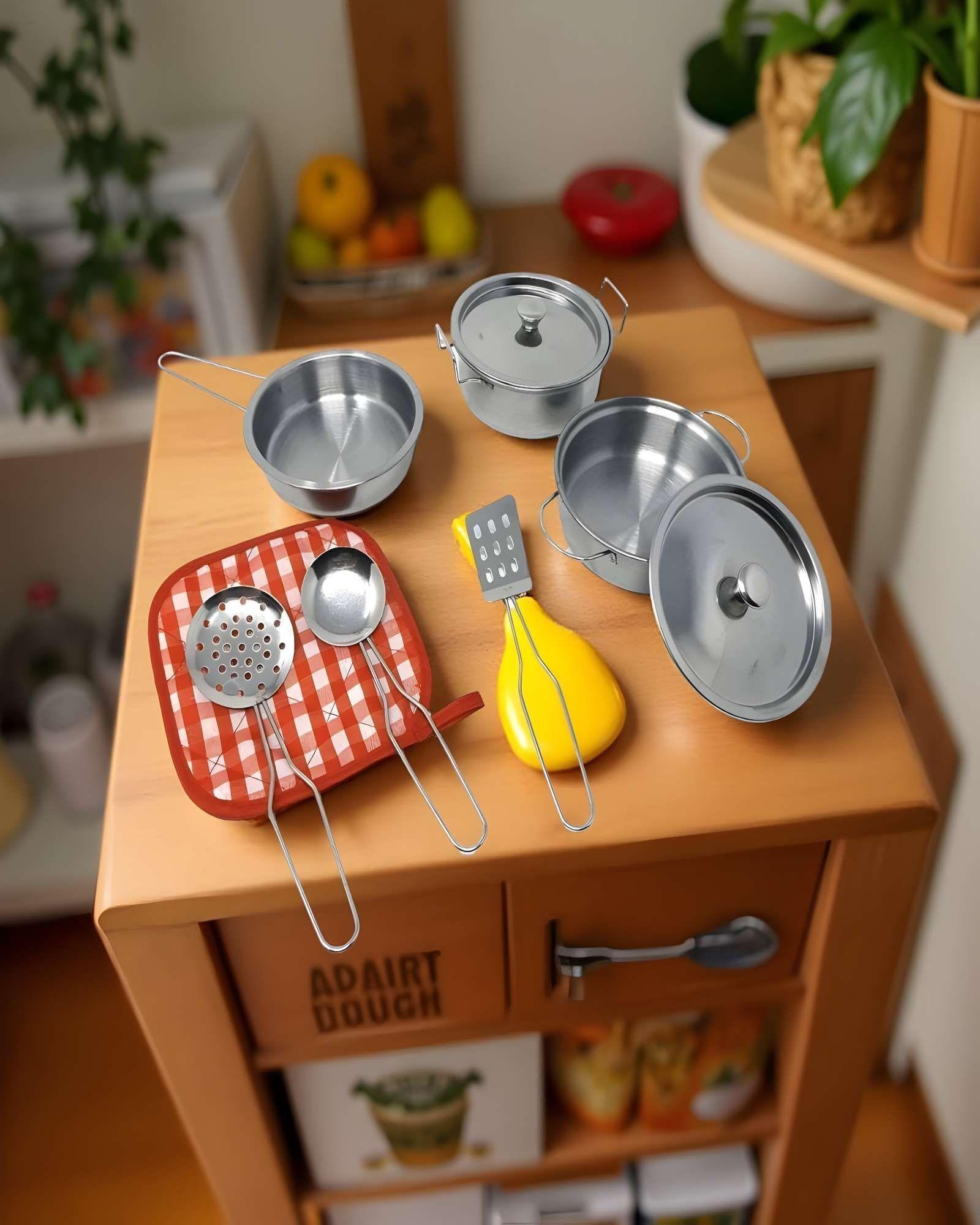 SET DE UTENSILIOS JUGUETE DE METAL-2