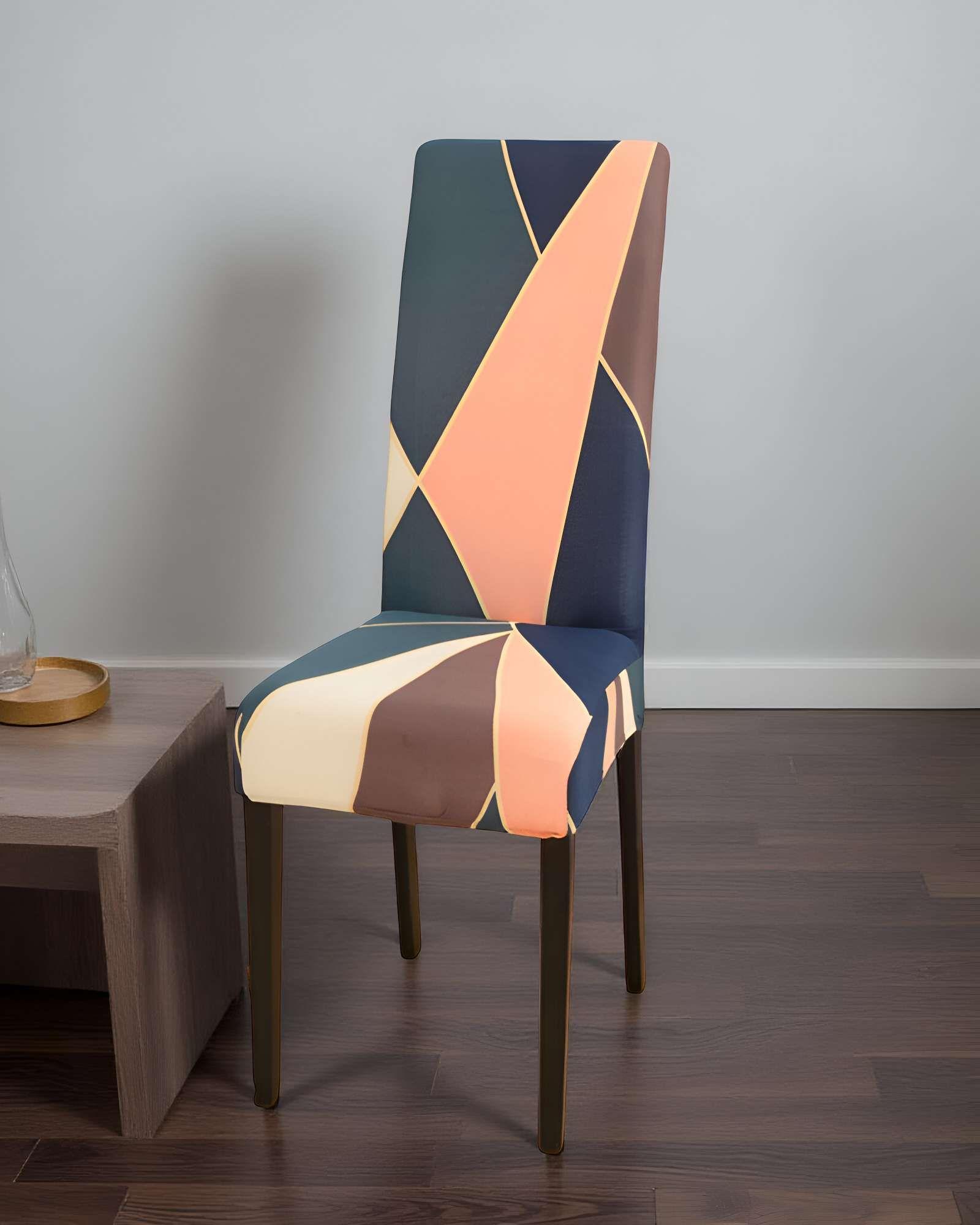 PACK DE 6 FUNDAS PARA SILLA ELASTICADAS CON DISEÑO ESTAMPADO F27-3