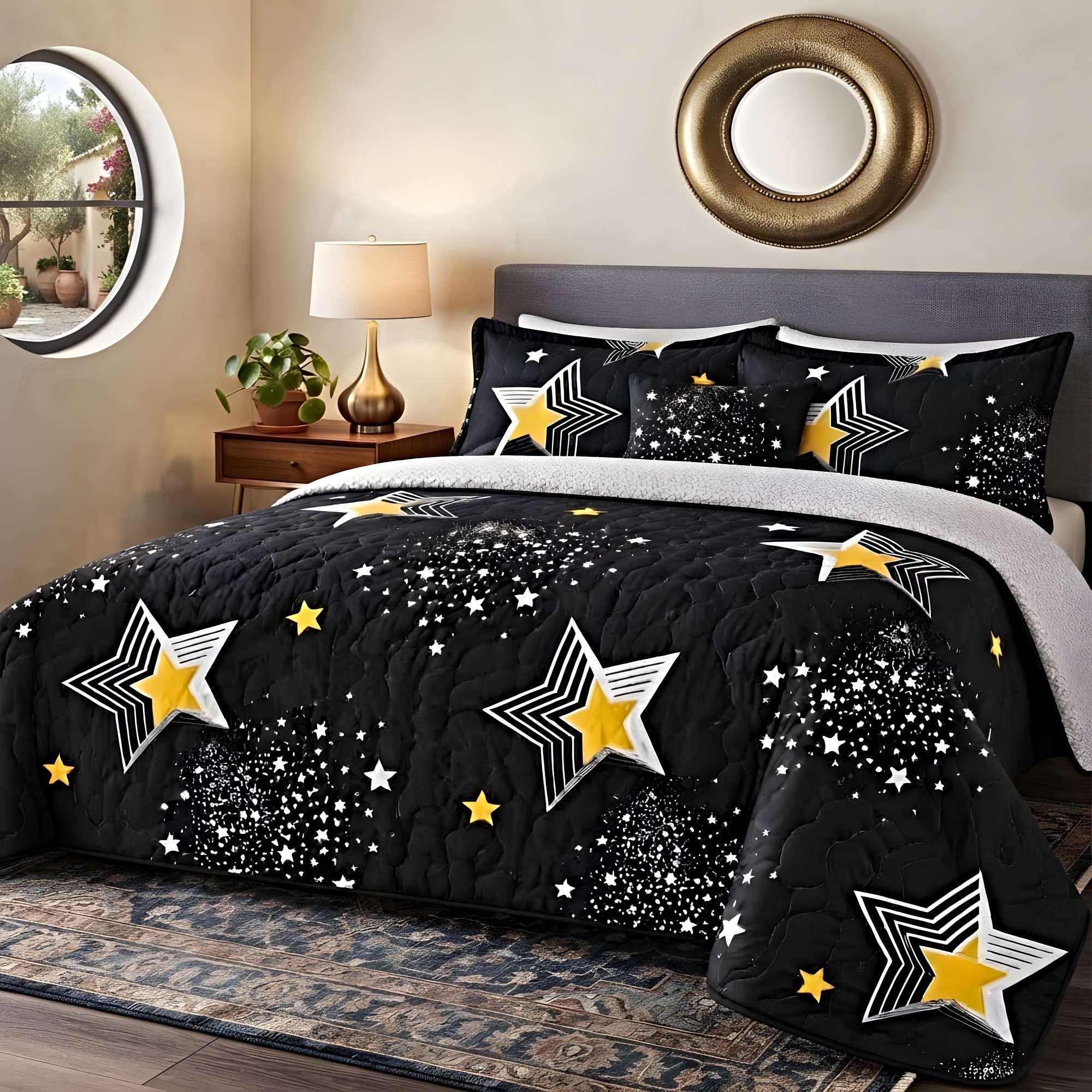 CUBRECAMA QUILT DE VERANO LIVIANO PLAZA Y MEDIA C12-2