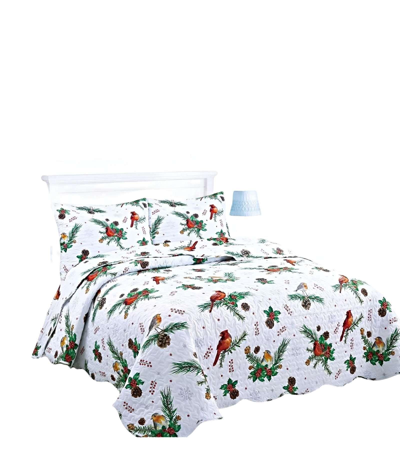 CUBRECAMA QUILT DE VERANO 2 PLAZAS A34-1