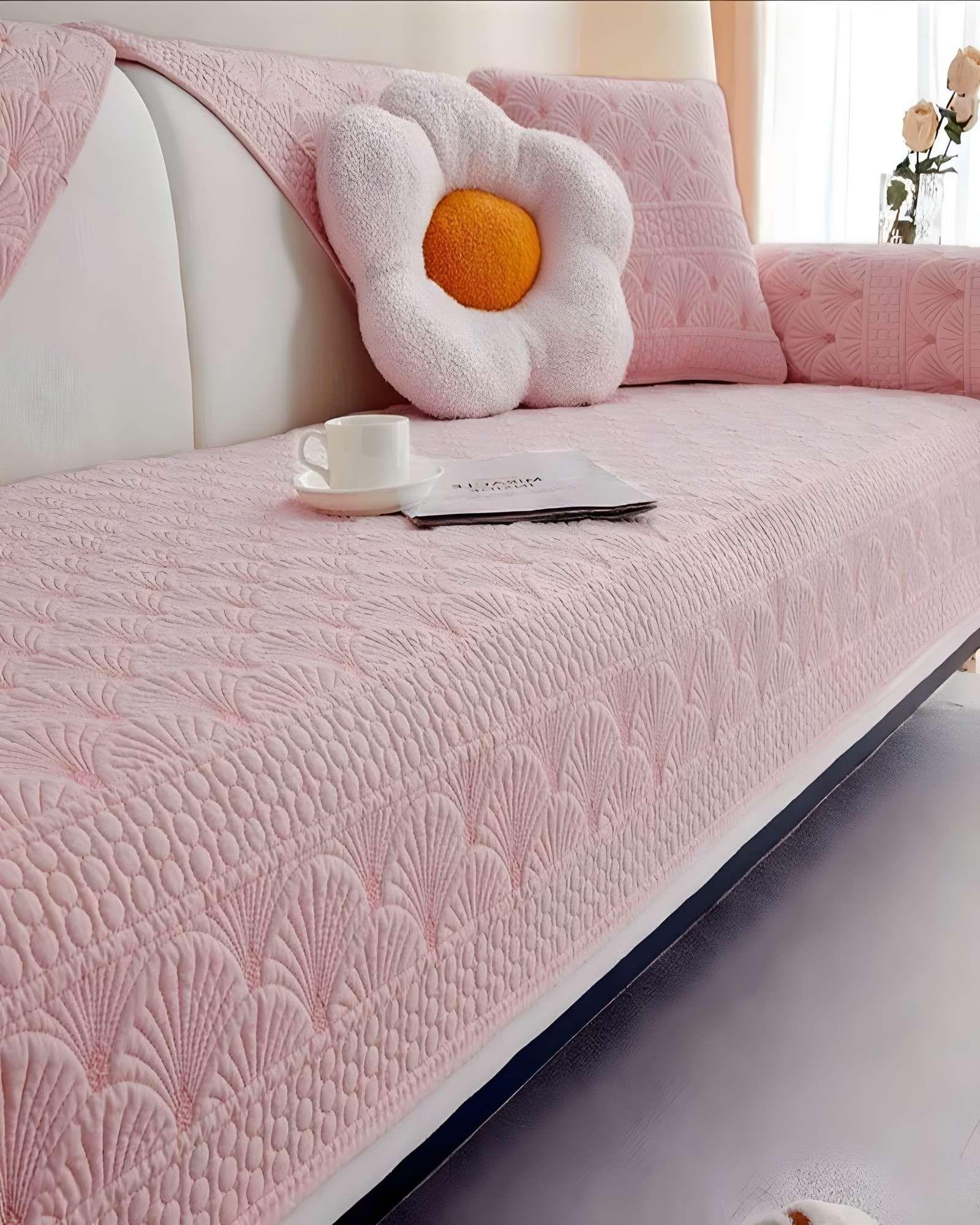 PACK DE 5 FUNDAS PARA SOFA CON DISEÑO F1 ROSA-3