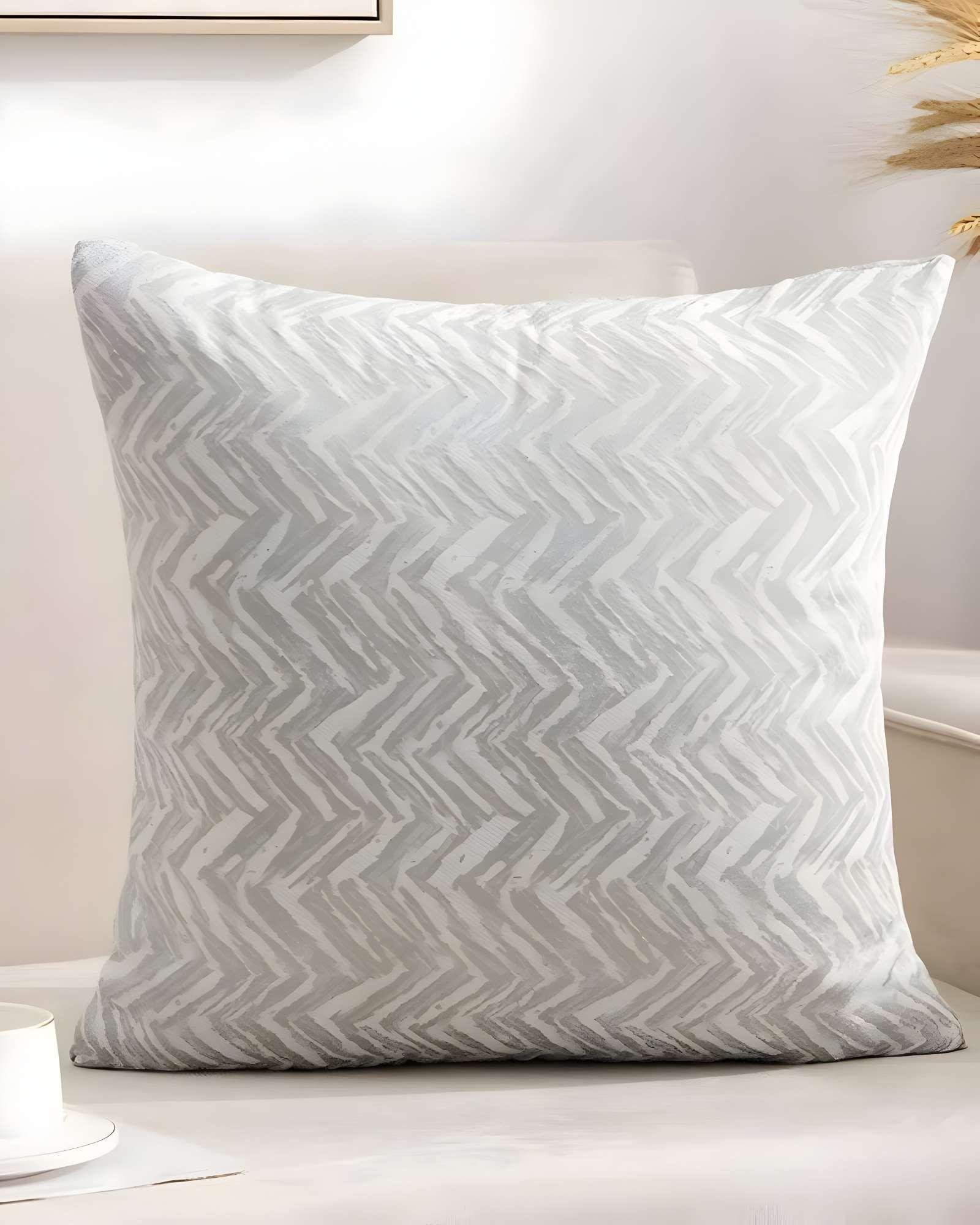 PACK DE 2 FUNDAS DE COJINES DISEÑO MAILLARD 45CM X 45 CM BLANCO-3