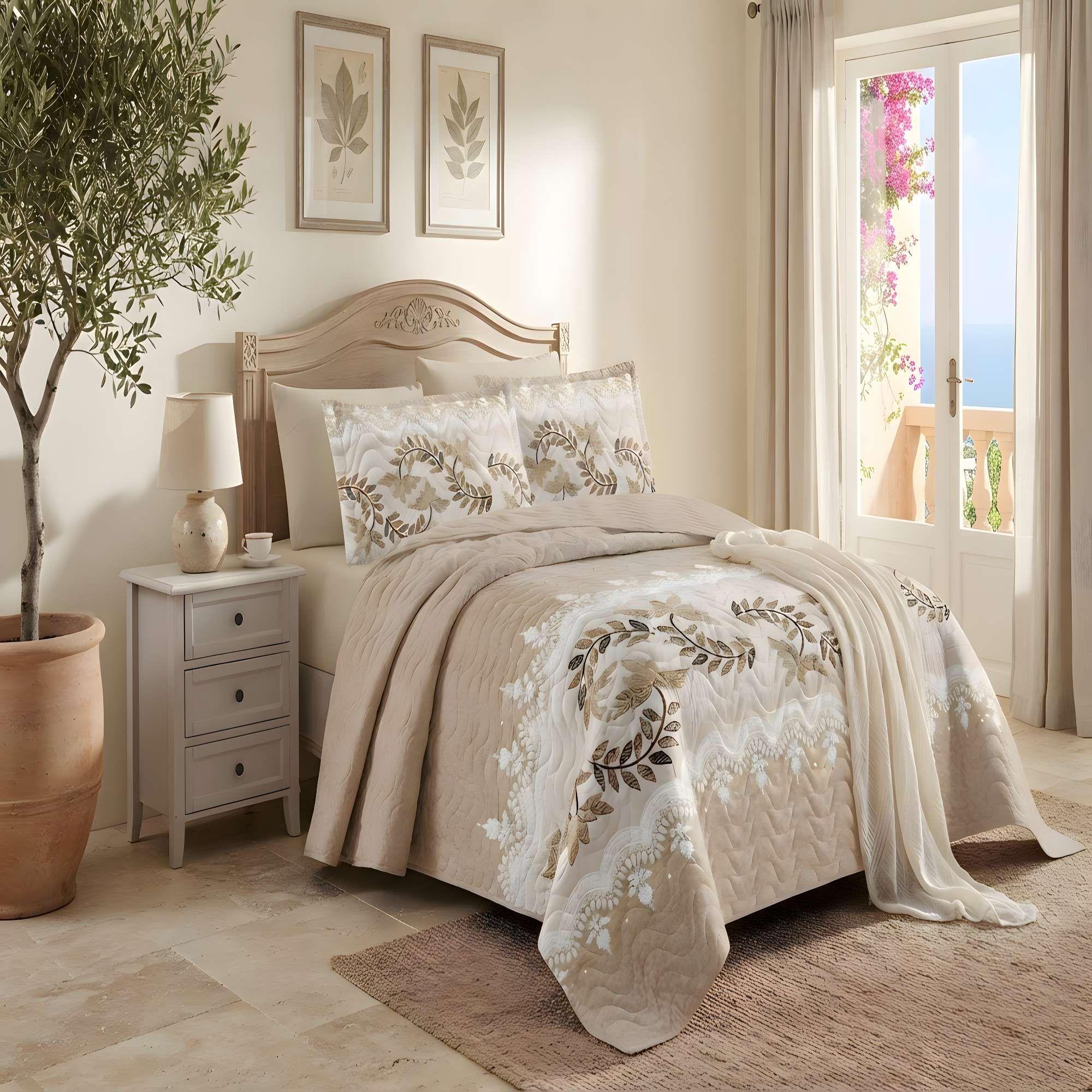 CUBRECAMA DE VERANO CON DISEÑO KING B11-2