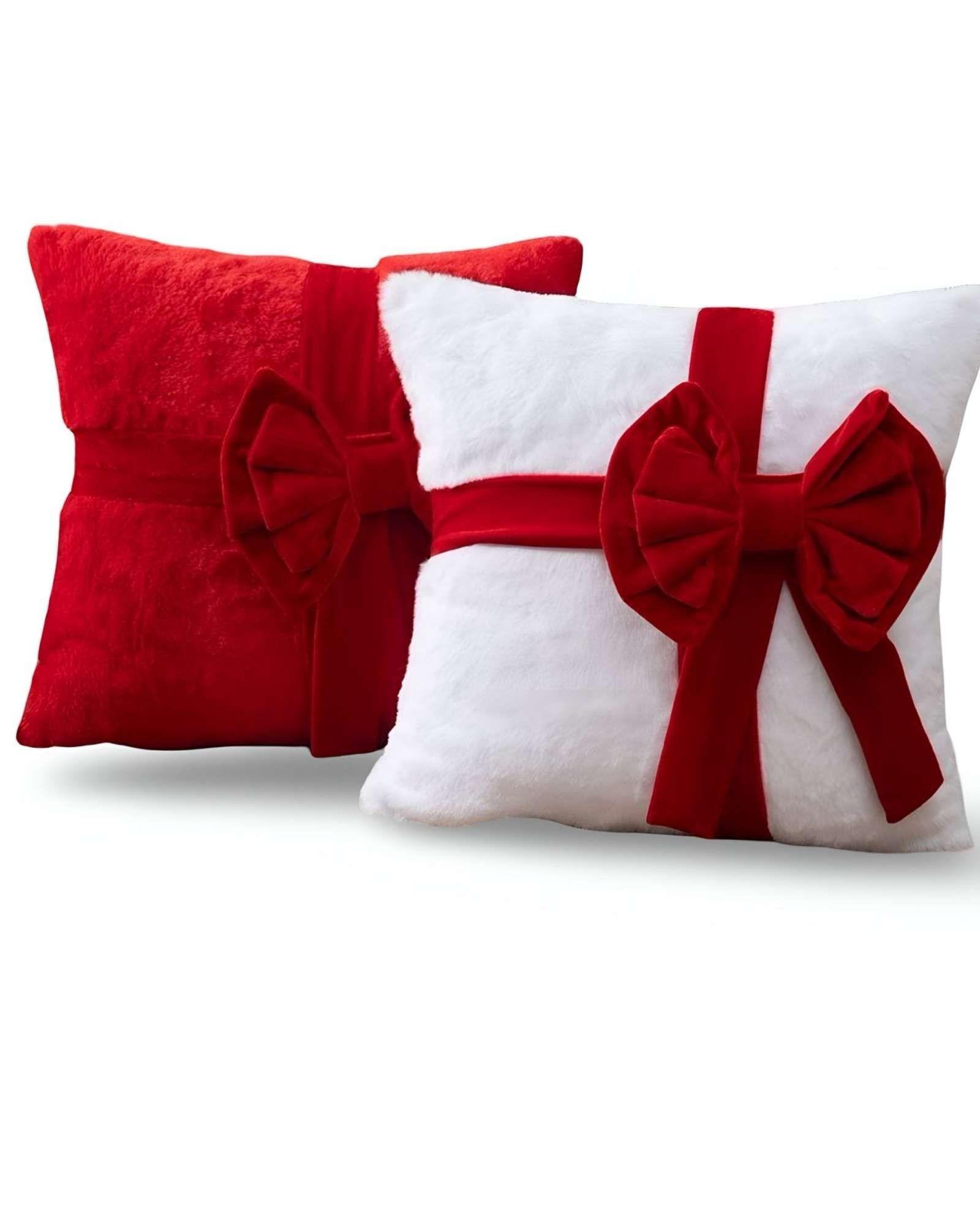 SET DE 2 FUNDAS DE COJIN PARA NAVIDAD 3D   B13-0