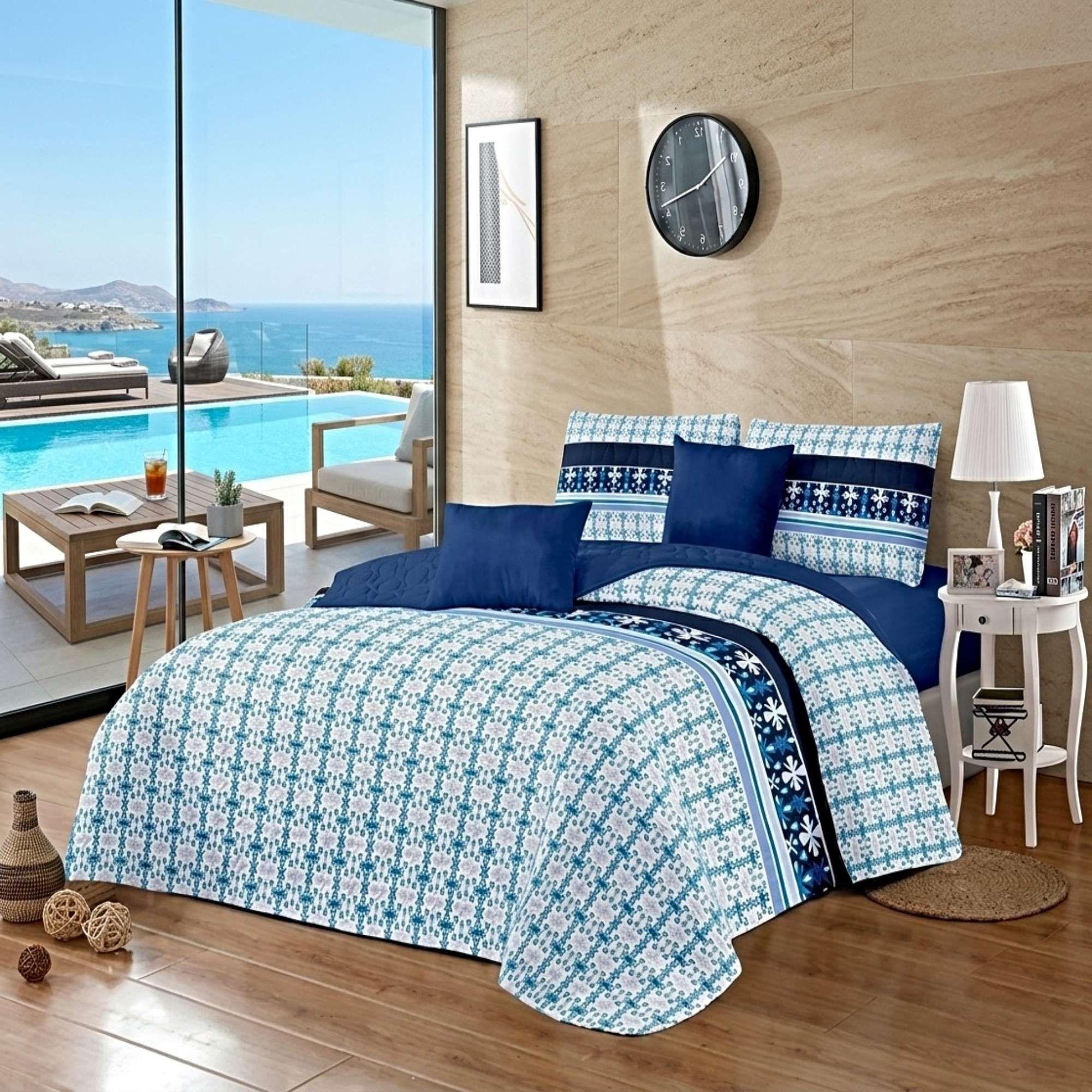 CUBRECAMA DE VERANO SUPER KING 270x290cm Q6-1
