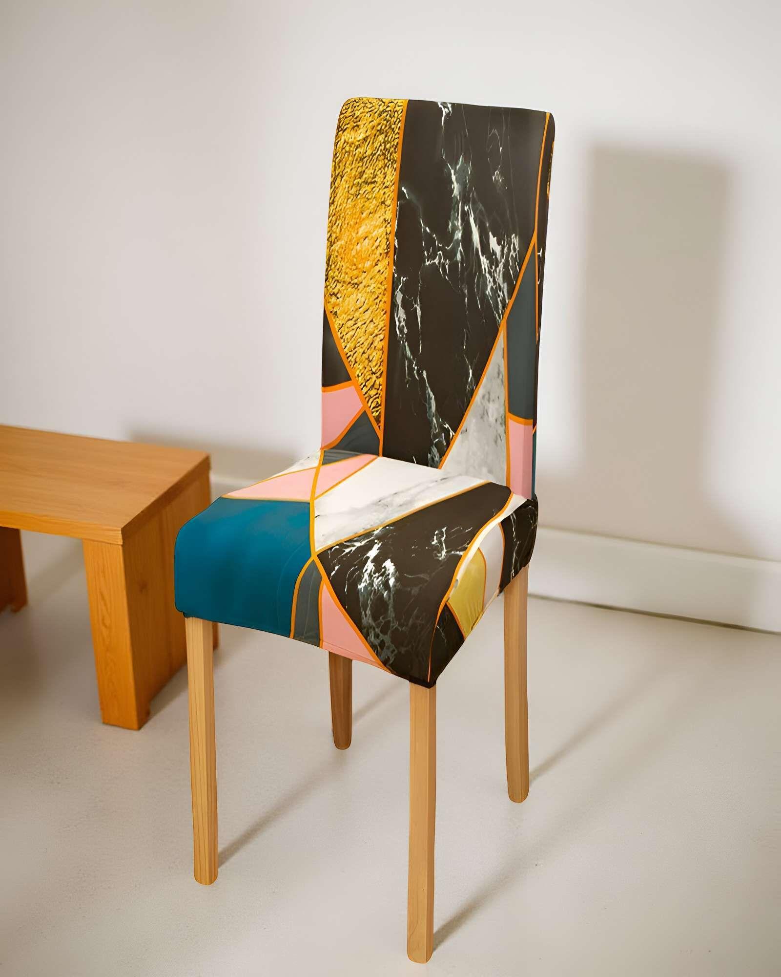 PACK DE 6 FUNDAS PARA SILLA ELASTICADAS CON DISEÑO ESTAMPADO F20-3