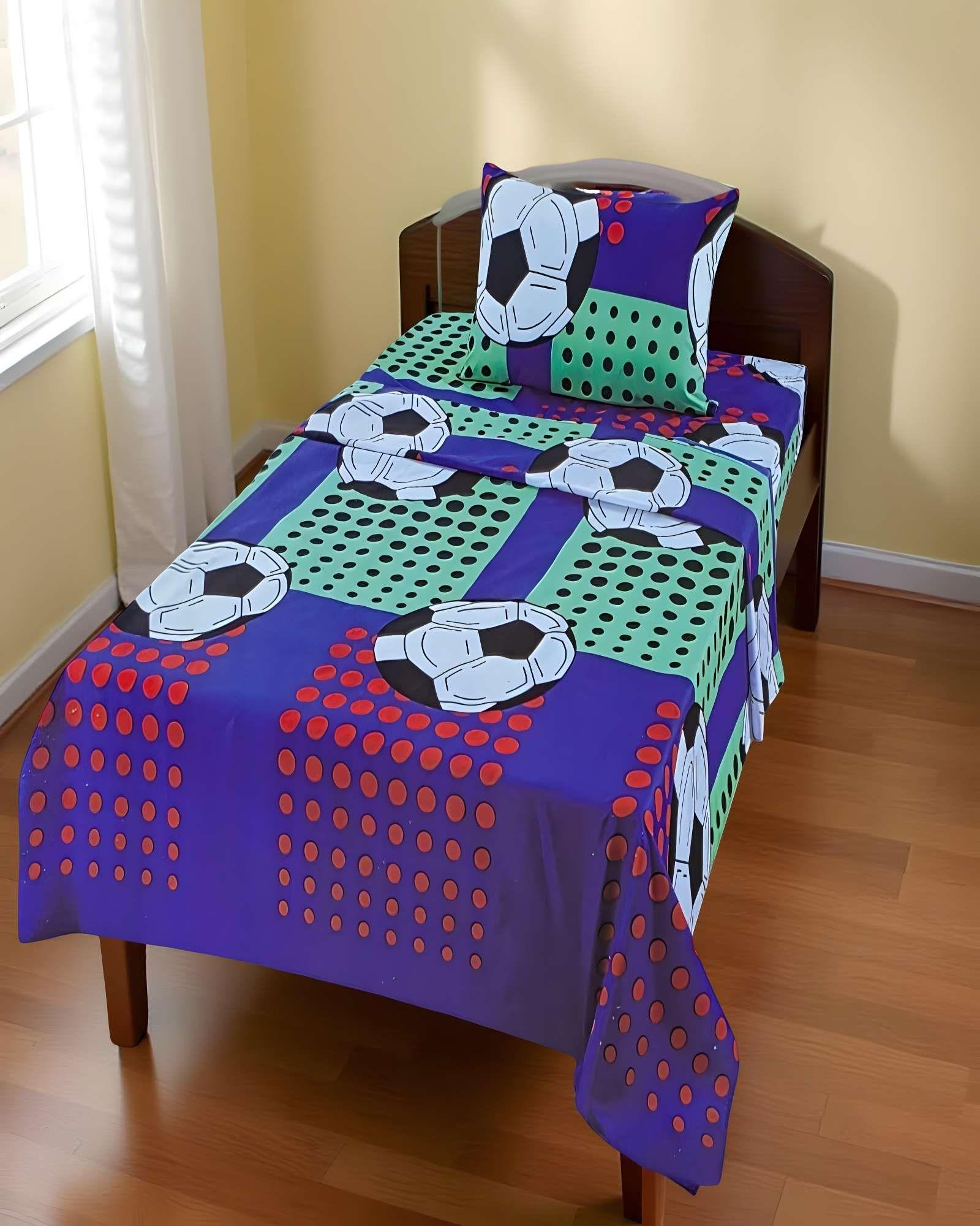 JUEGO DE SABANA INFANTIL DE 100 HILOS 1 PLAZA D6-4