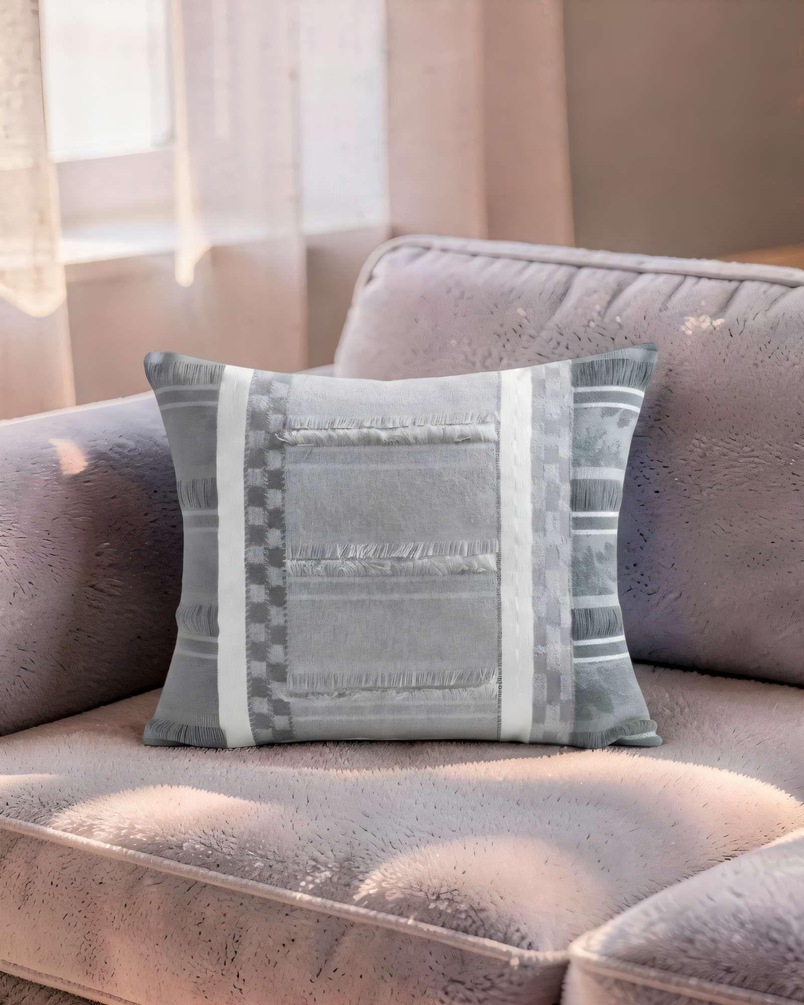 PACK DE 2 FUNDAS DE COJIN 45CMX45CM EMPALME ROMBO 1-2