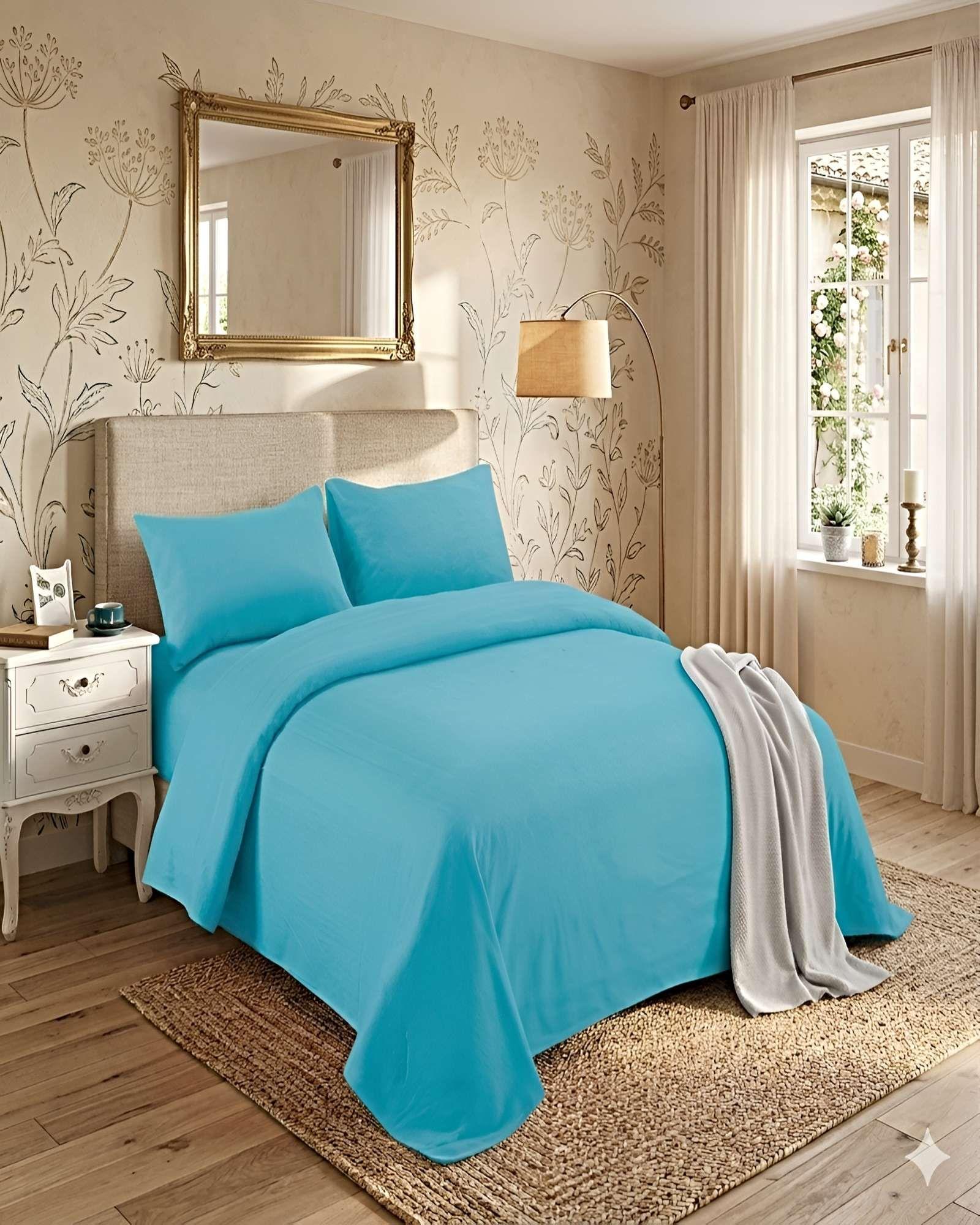 SET DE SABANAS POLAR KING CELESTE-3
