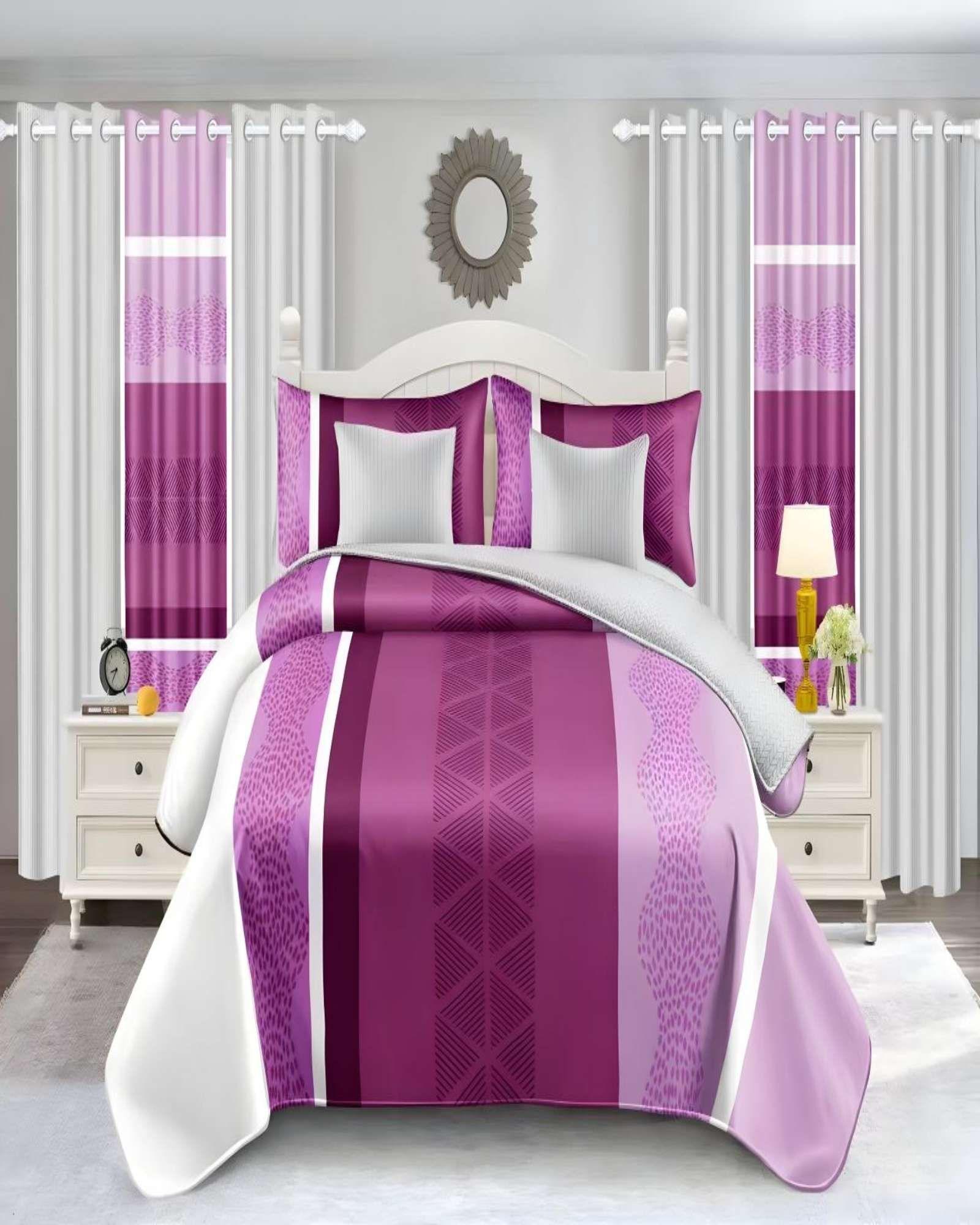 CUBRECAMA QUILT DELGADO CON 9 PIEZAS 2 PLAZAS 12-3