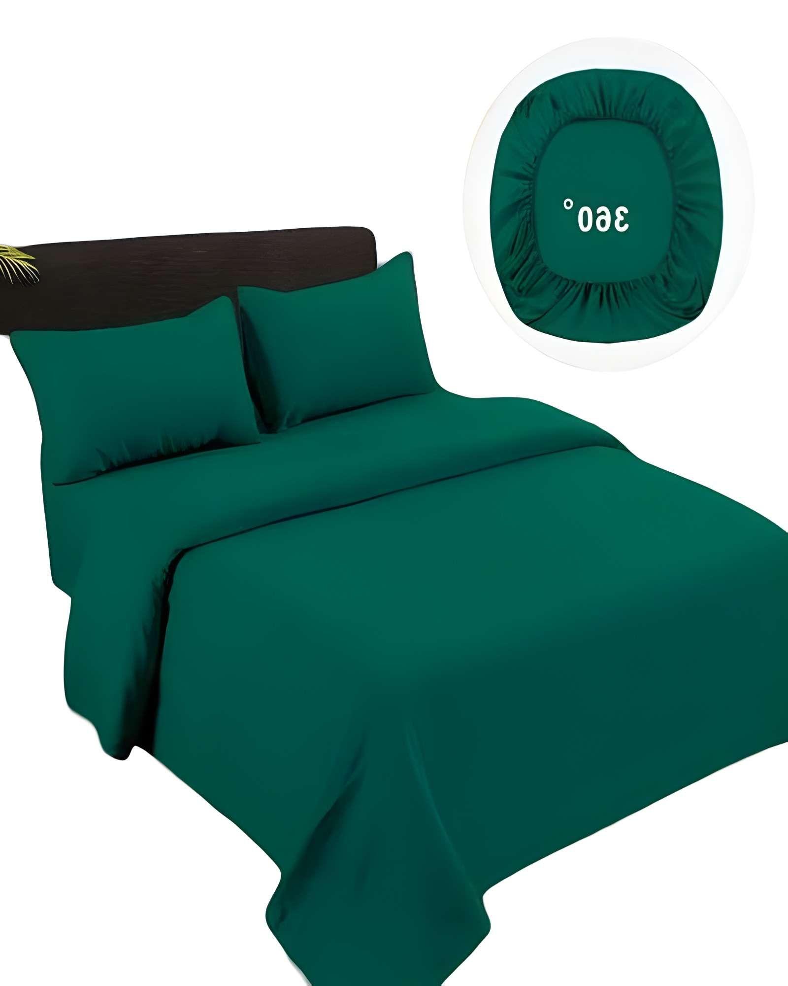 JUEGO DE SABANAS DE 500 HILOS SUPER-KING TURQUESA-1