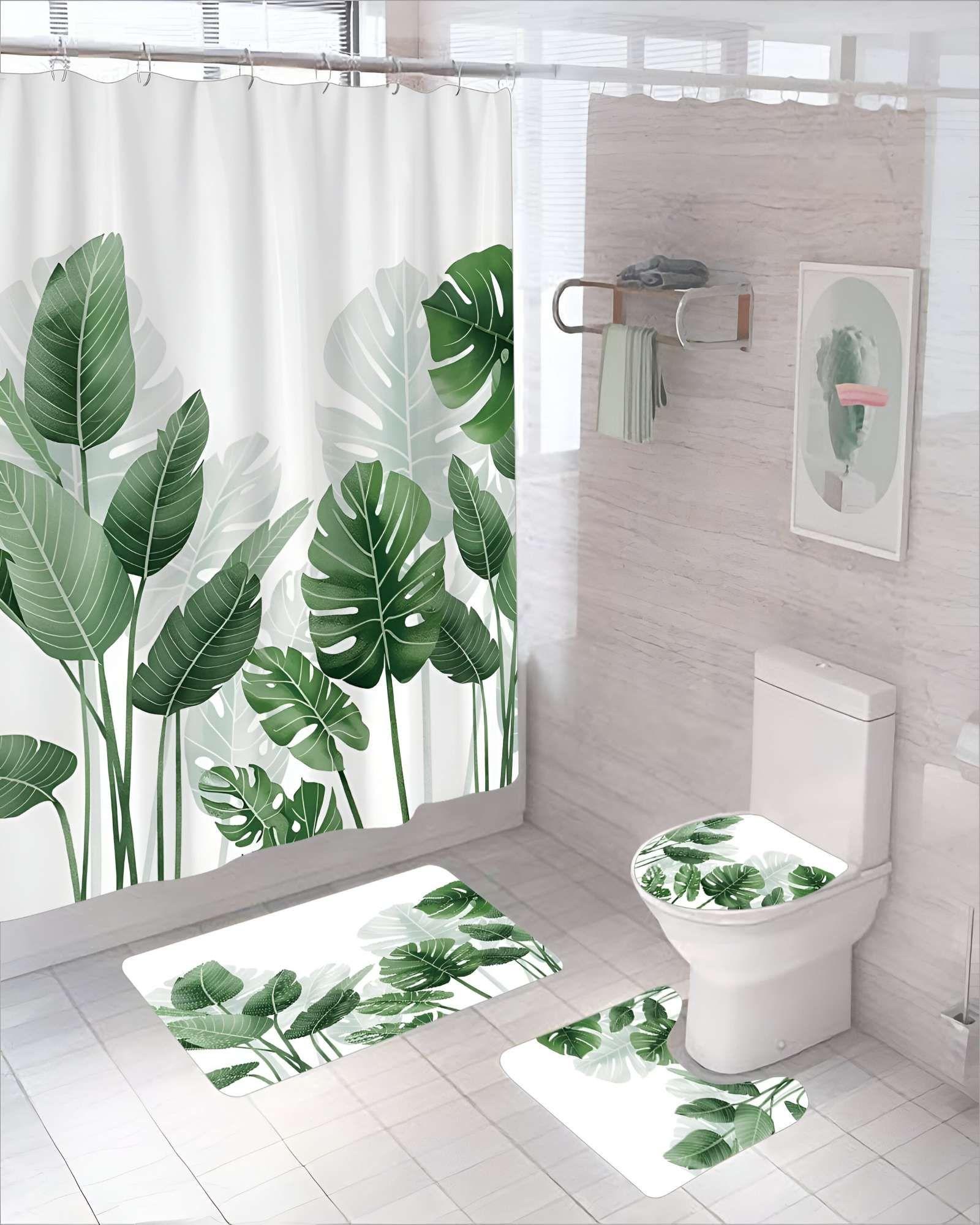 SET DE 4 PIEZAS PARA BAÑO CON ESTAMPADO 9-2