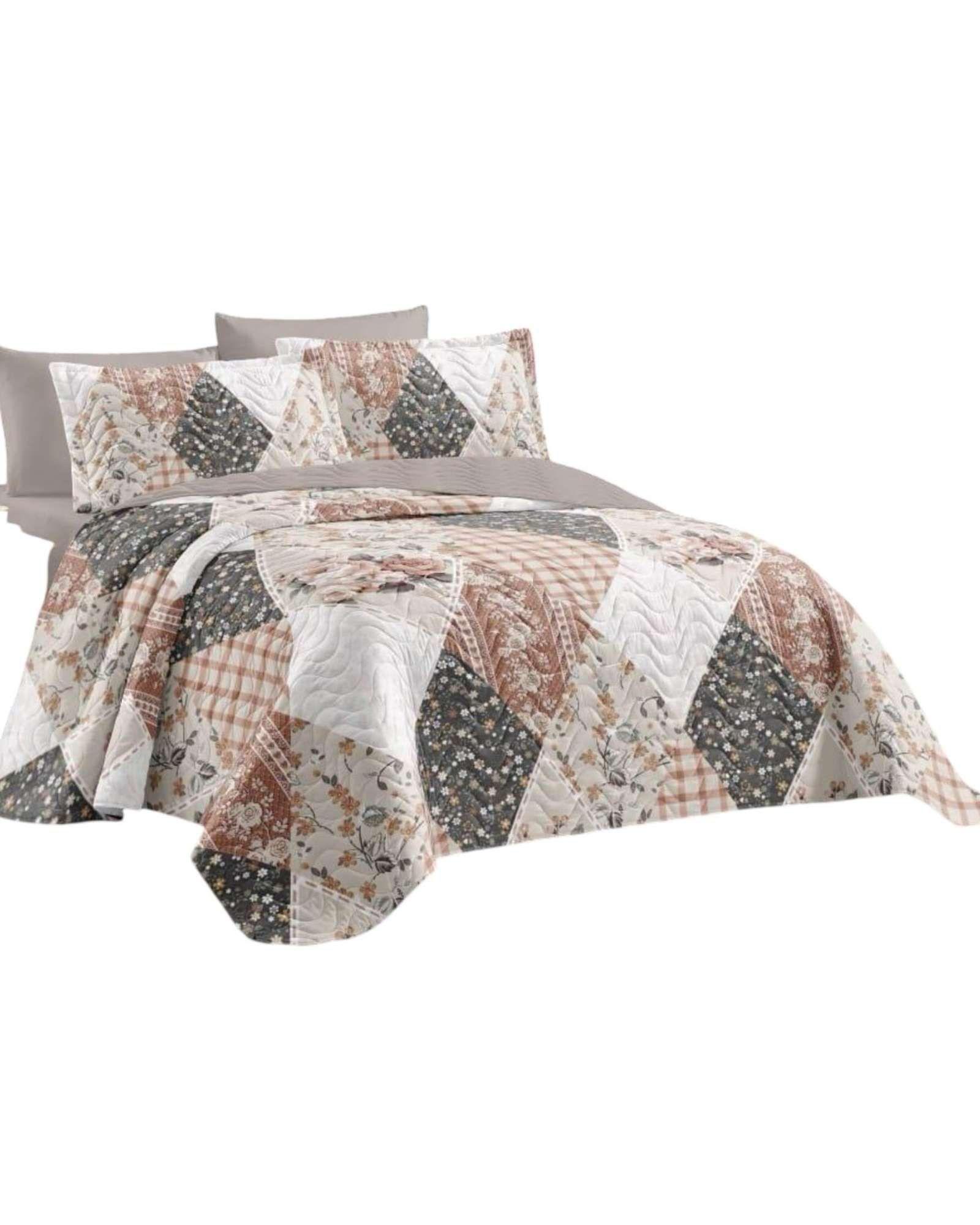 quilt cubrecama verano king V10-0