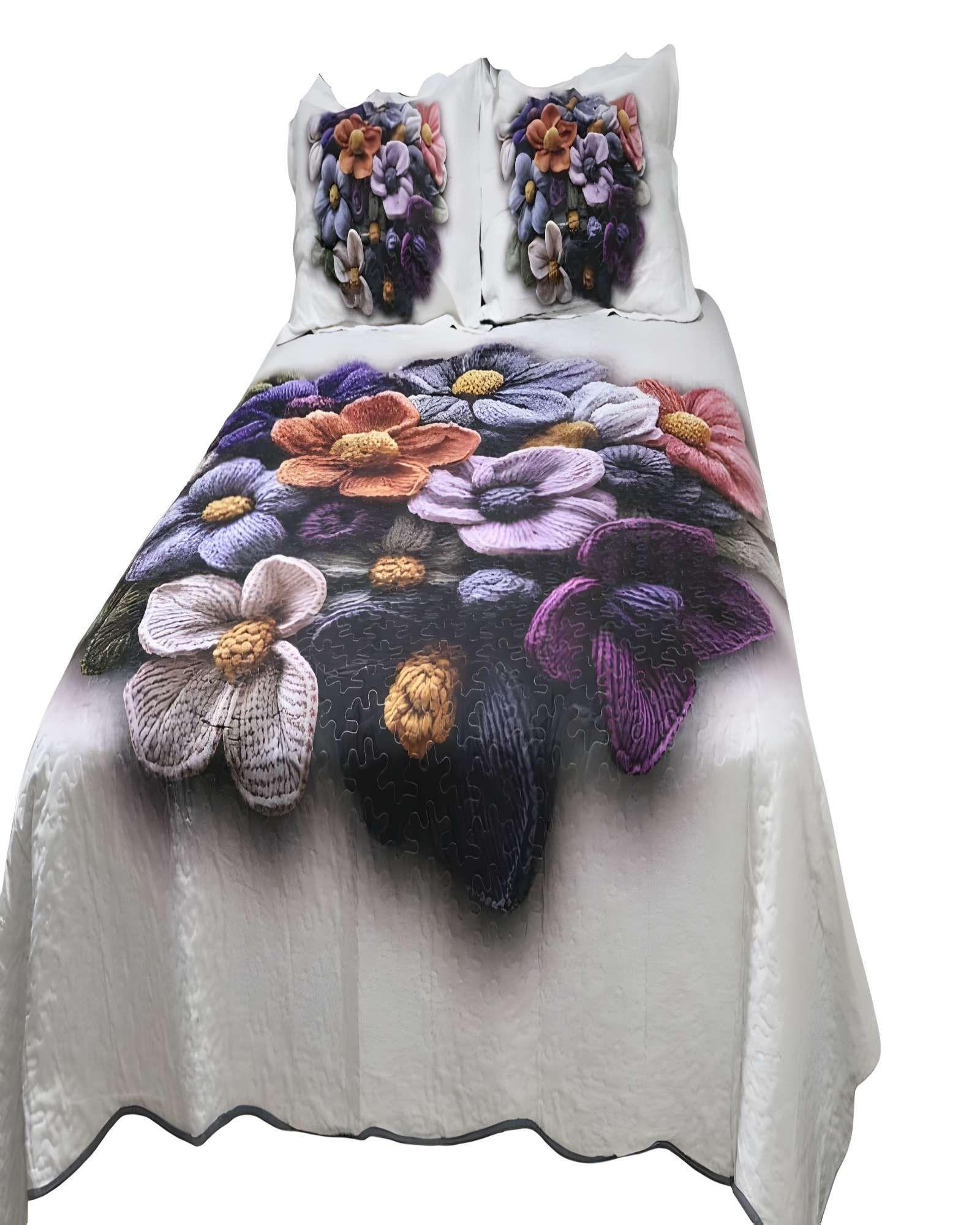 CUBRECAMA DE VERANO 3D 2 PLAZAS 230 X 250 CM V06-0