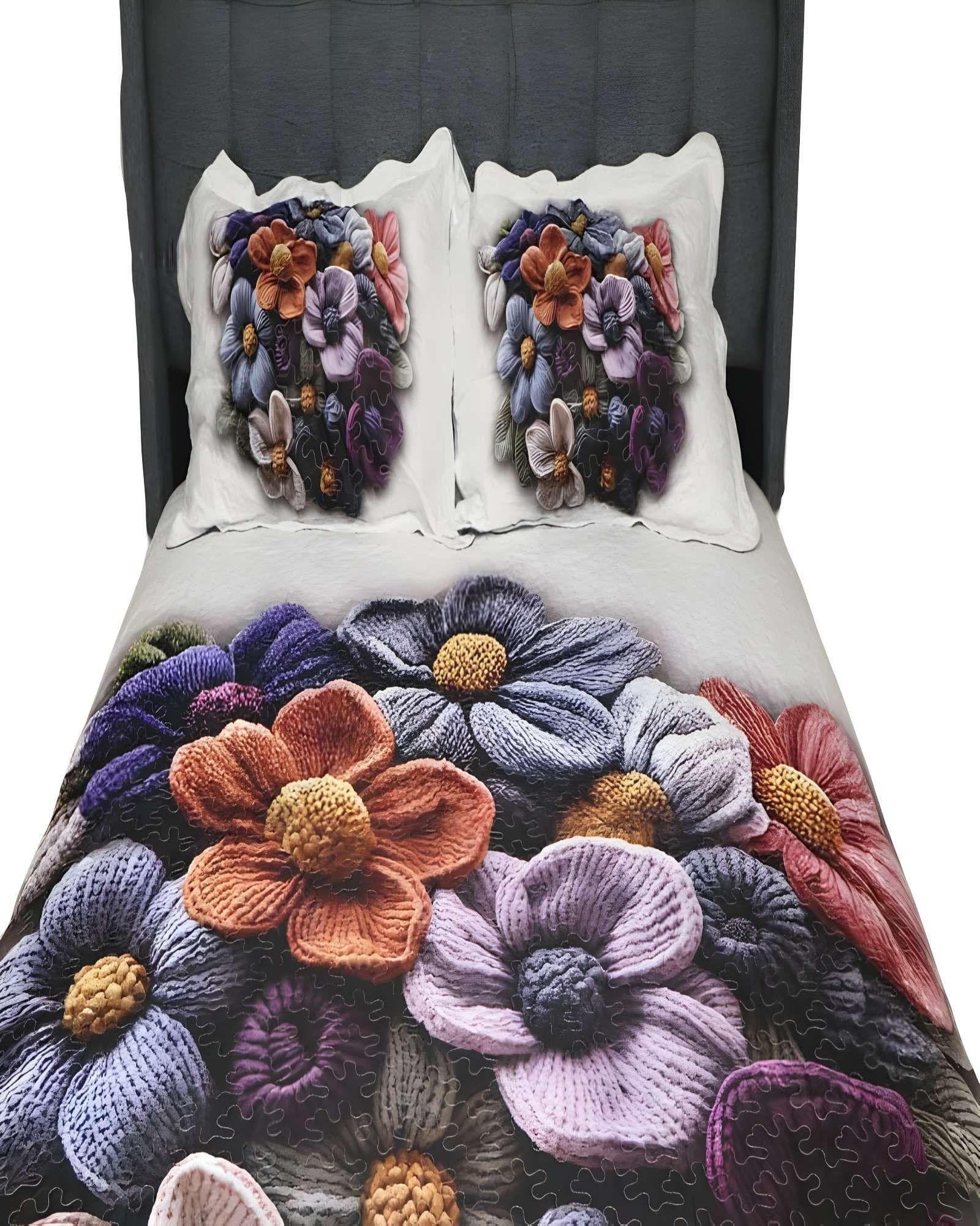 CUBRECAMA DE VERANO 3D 2 PLAZAS 230 X 250 CM V06-1